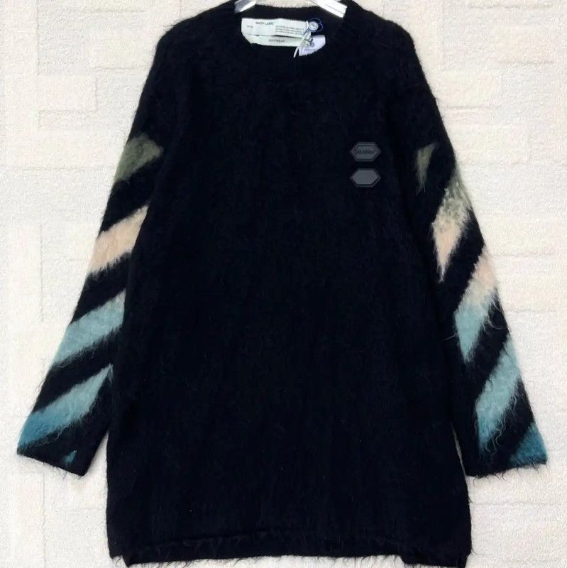 Off-White Off-White Men's Black Pullover Sweater 0089 Size US XS / EU 42 / 0 - 1 Thumbnail