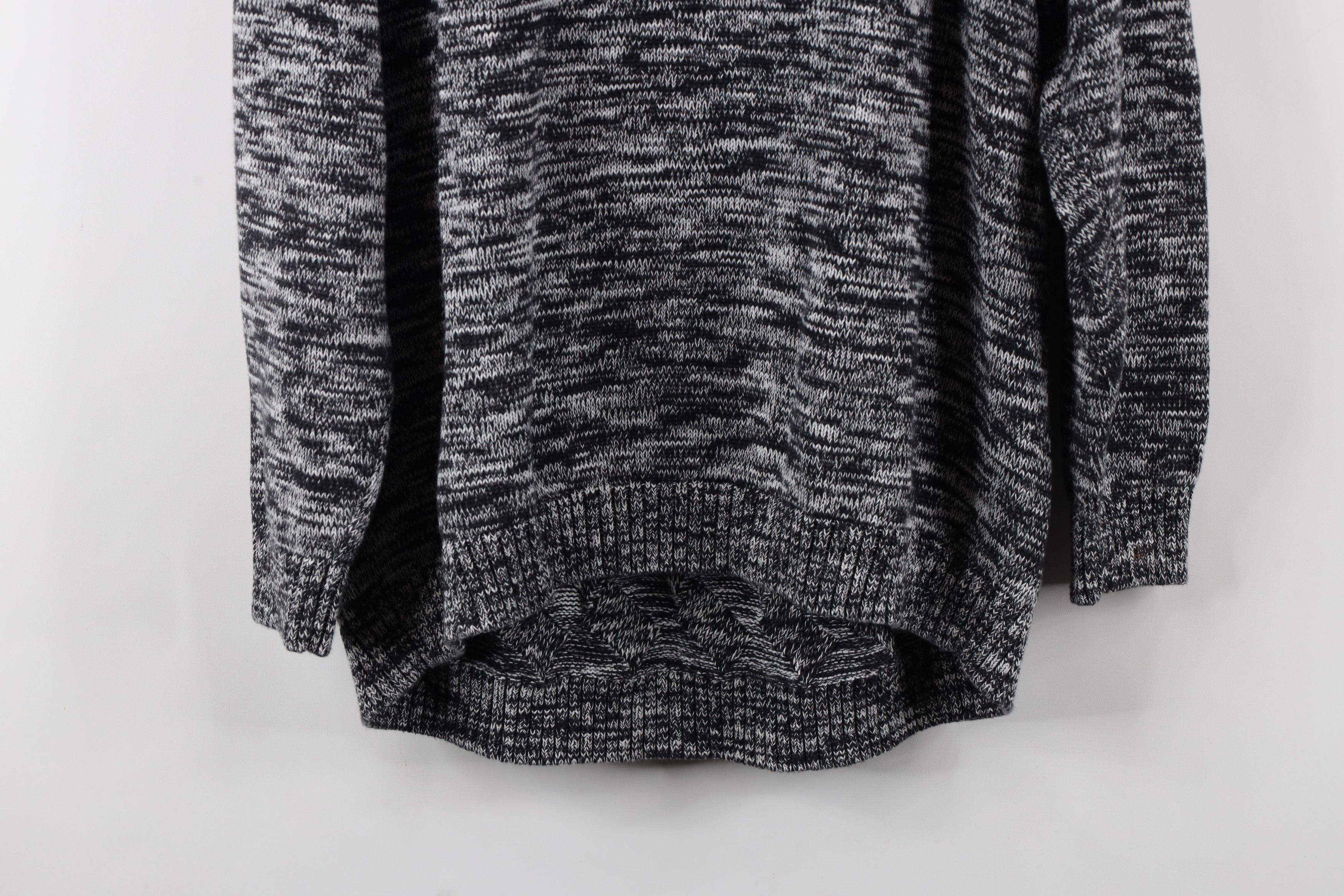 Lands' End × Vintage Vintage Lands End Drifter Weave Knit Sweater Heather Black Size XXL / US 16-18 / IT 52-54 - 11 Thumbnail