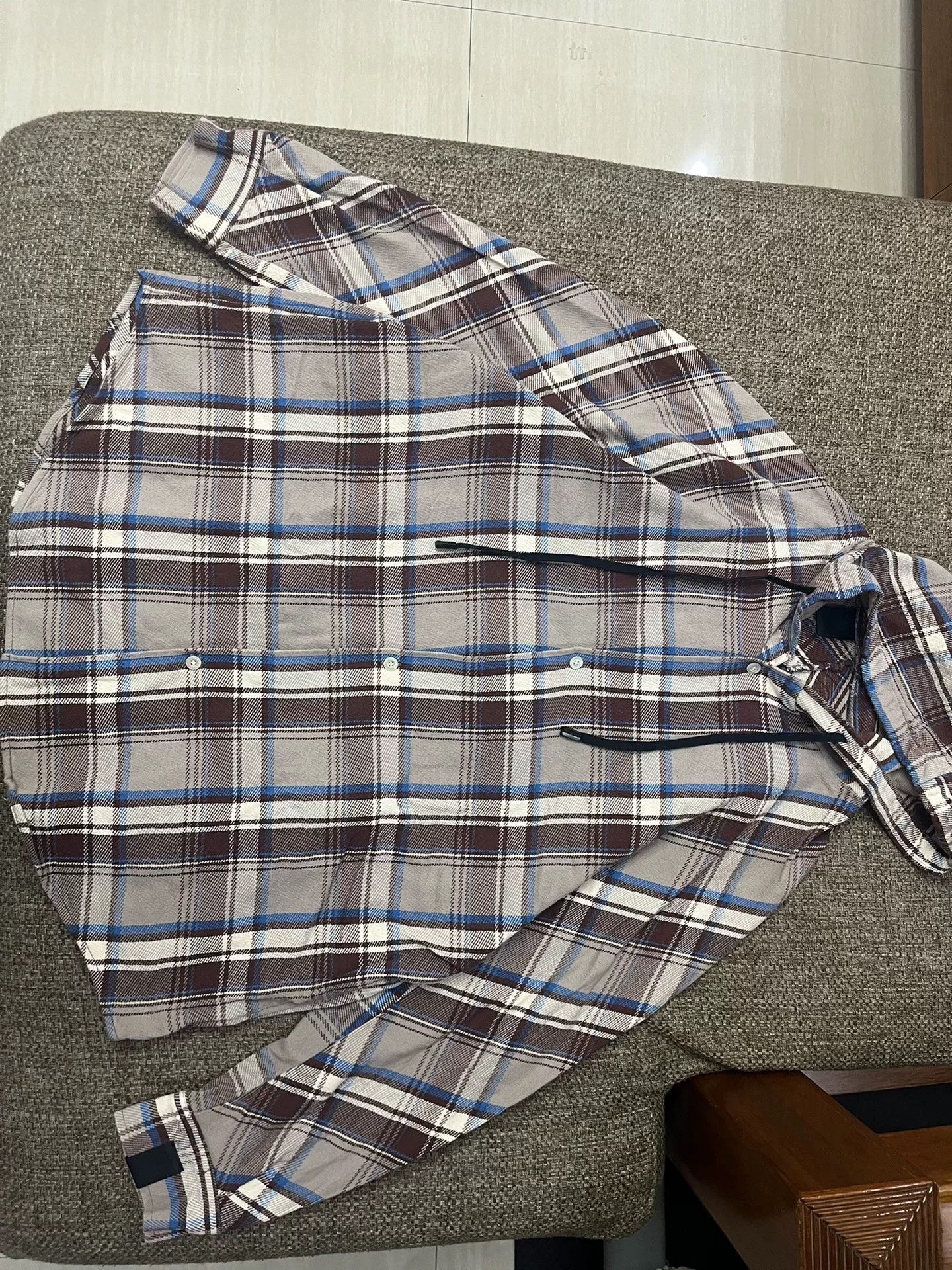 N.Hoolywood N.HOOLYWOOD Hooded Shirt for Men Size US L / EU 52-54 / 3 - 1 Thumbnail