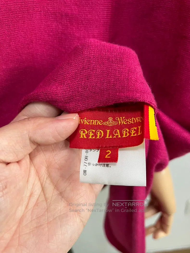 Vivienne Westwood Vivienne Westwood Fuchsia knitted top, scarf Size M / US 6-8 / IT 42-44 - 7 Thumbnail