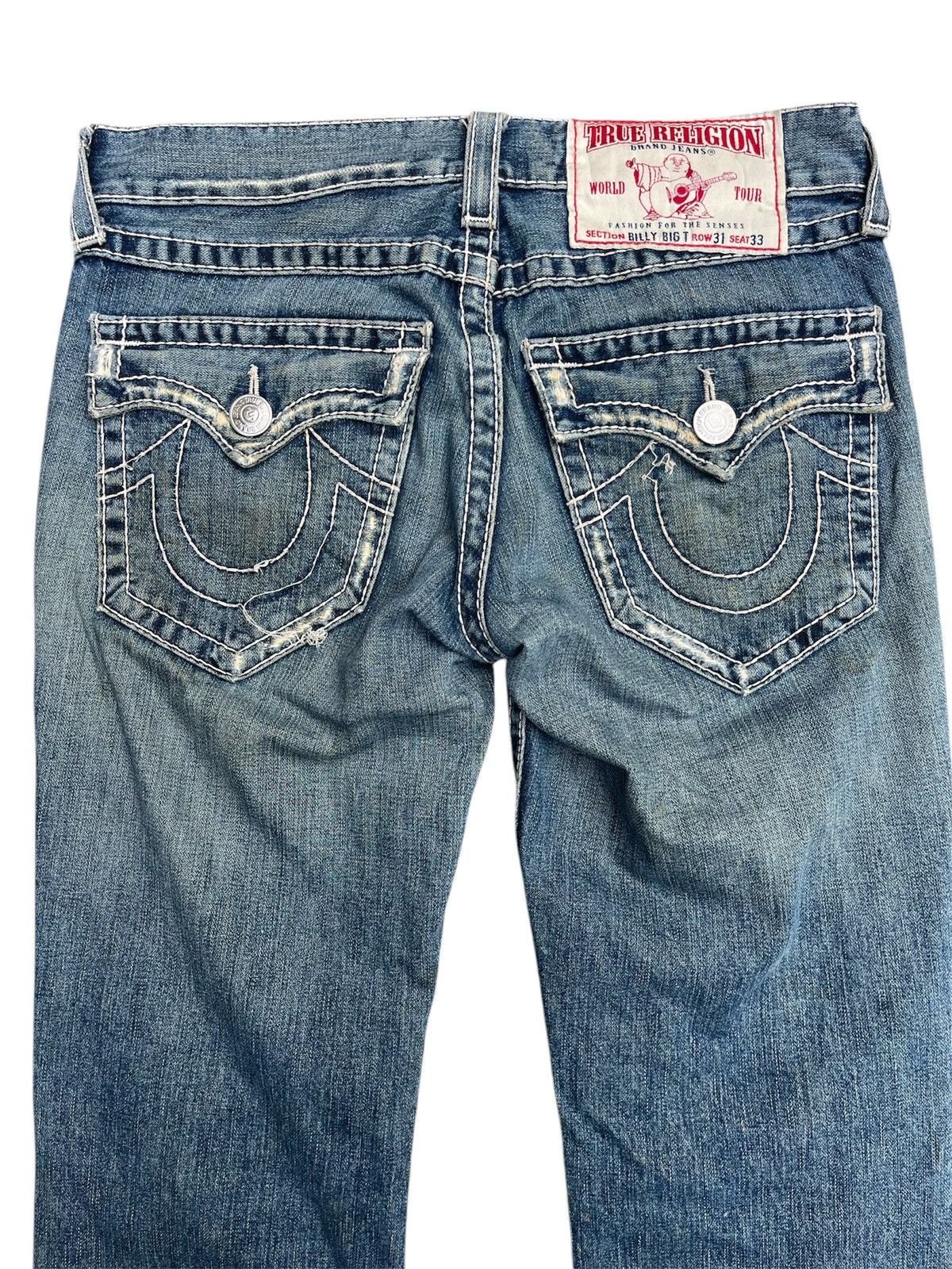 True Religion Vintage True Religion Billy Big T Bootcut Jeans Made in USA Size US 31 - 8 Thumbnail