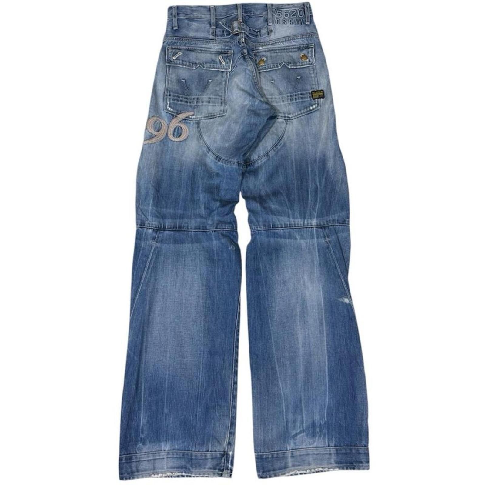 Other G star Raw baggy look biker style denim jeans Size US 30 / EU 46 - 1 Thumbnail