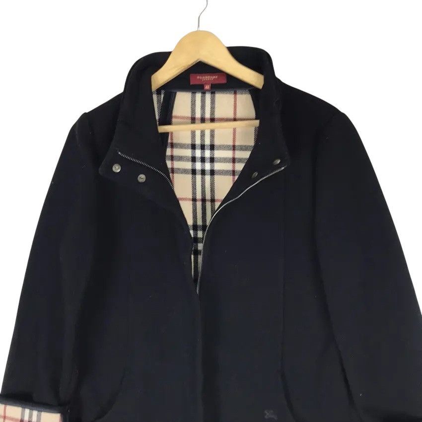 Burberry Made in Spain Burberry London Nova Check Wool Jacket Size M / US 6-8 / IT 42-44 - 3 Thumbnail