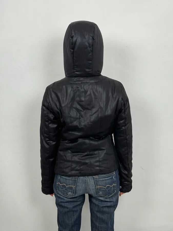 Prada AW2007 Prada Black Shiny Hooded Puffer Jacket Size S / US 4 / IT 40 - 3 Thumbnail