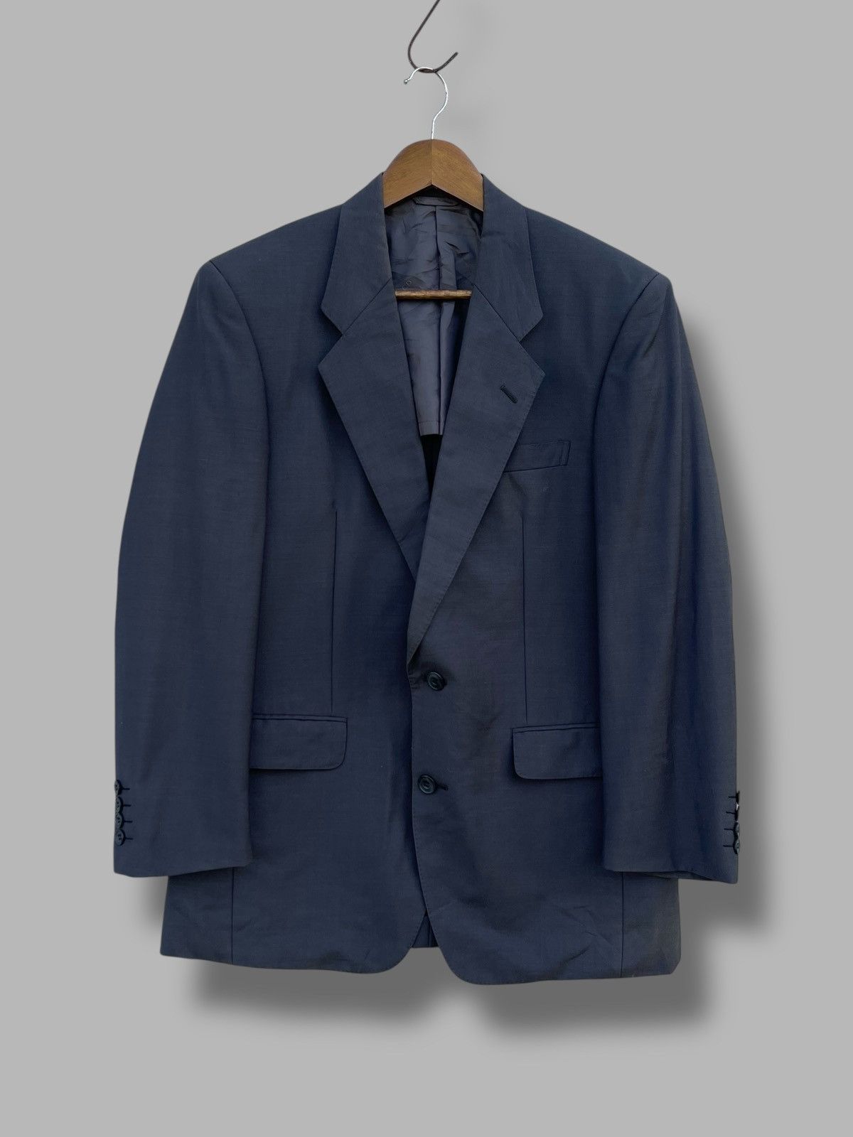 Christian Dior Monsieur 🔥Vintage Christian Dior Men's Single-breasted Classic Blazer Size US M / EU 48-50 / 2 - 2 Thumbnail