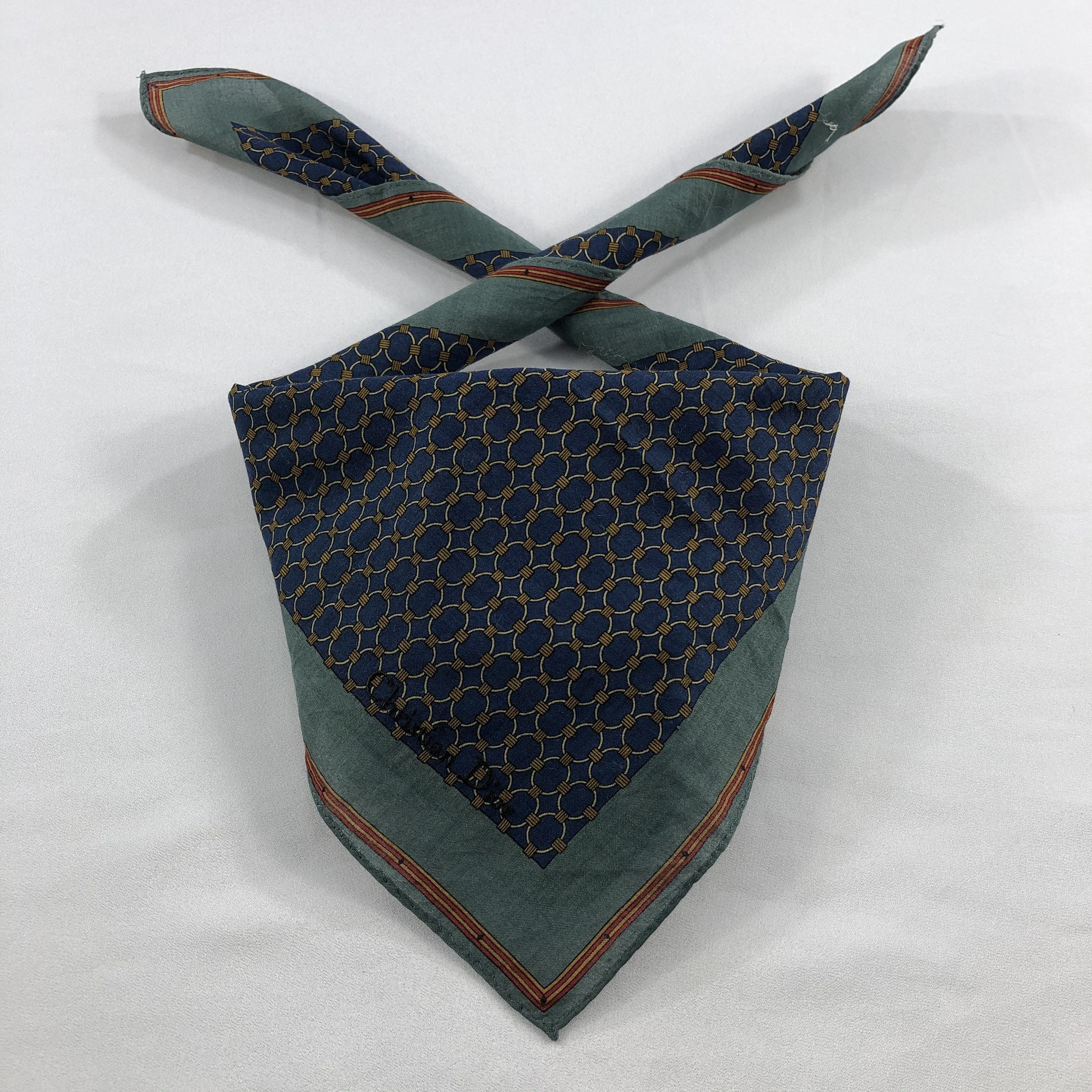 Vintage Christian Dior Neckerchief / Bandana / Handkerchief Size ONE SIZE - 1 Thumbnail