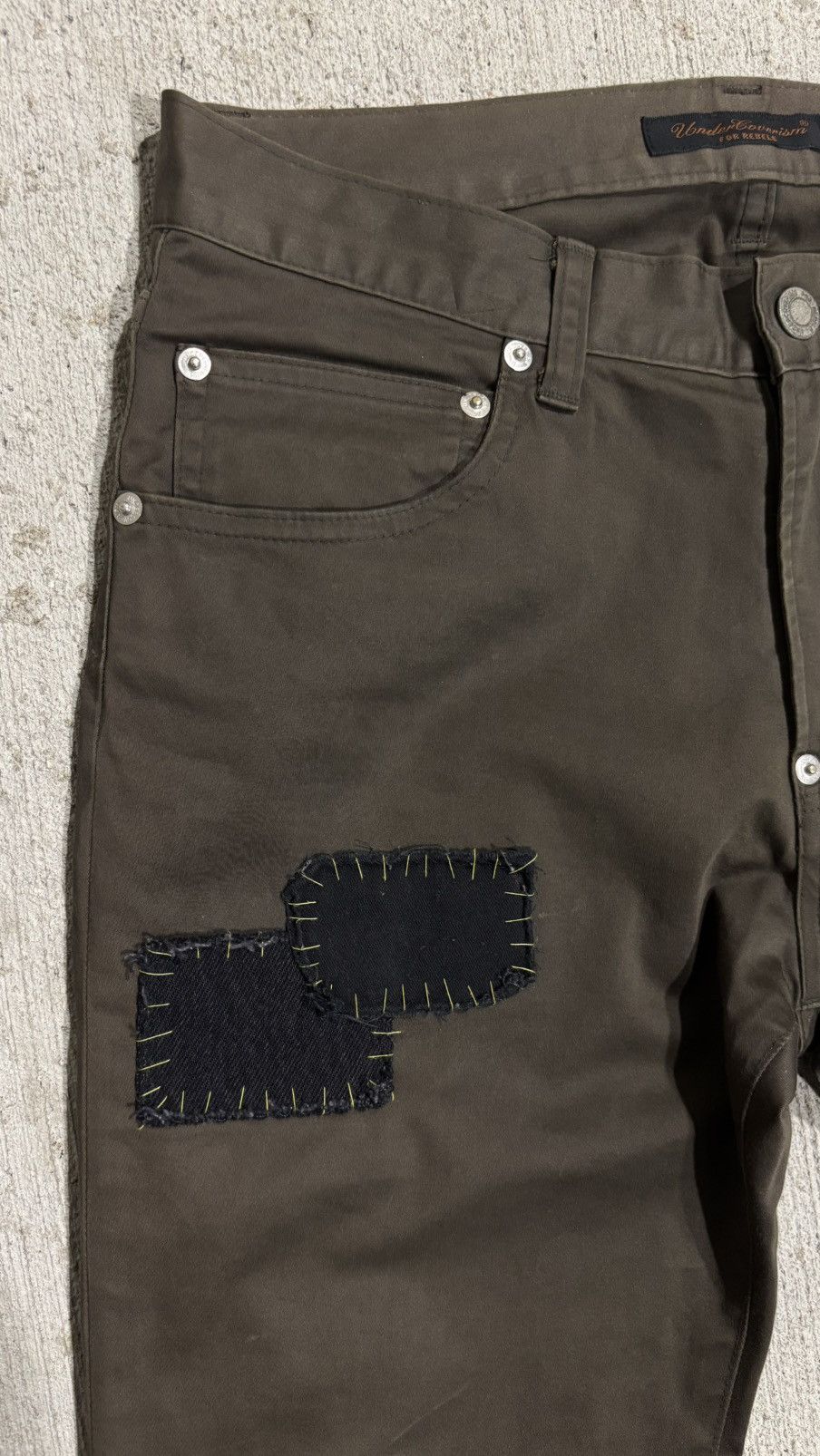 Undercover Undercover AW2007 Sample Scab Denim Size US 31 - 4 Thumbnail