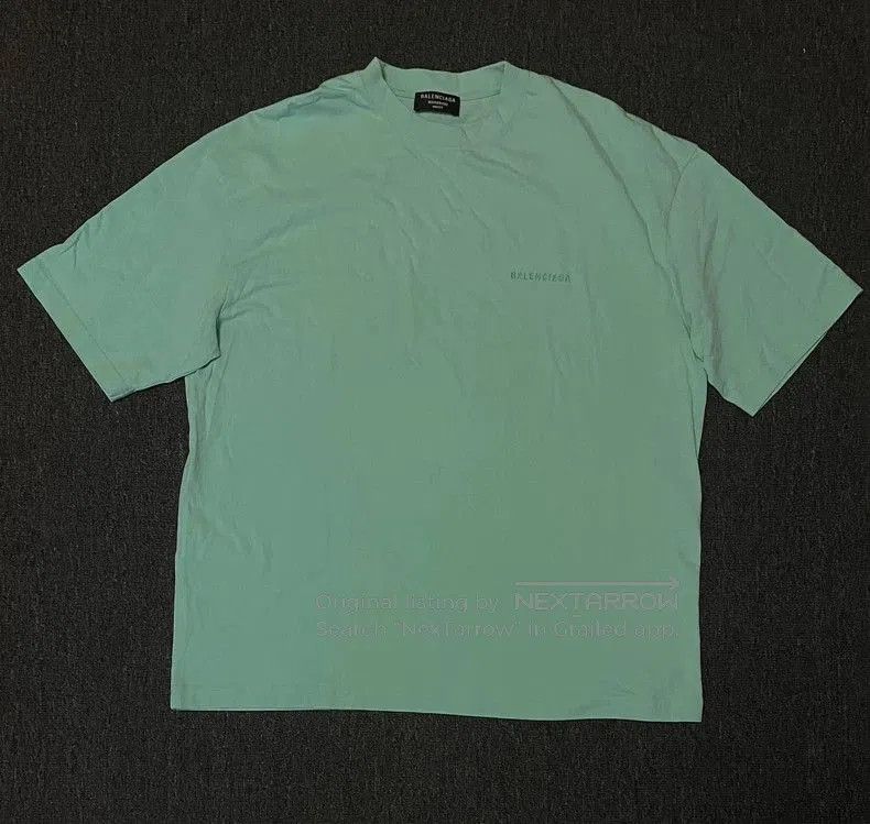 Balenciaga Balenciaga Embroidered Short Sleeve T. Size US M / EU 48-50 / 2 - 1 Thumbnail