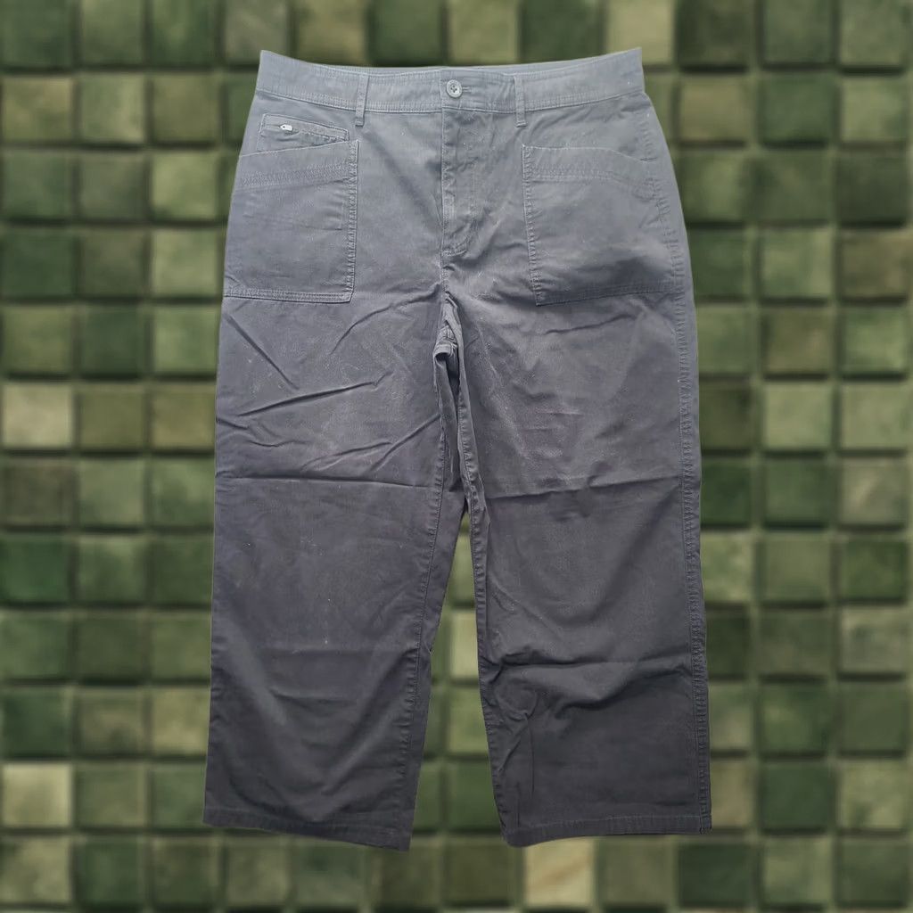 Eddie Bauer Eddie Bauer Pants Womens 12 Cropped Active Fit Outdoors Hiking First Ascent Twill Size 34" / US 12 / IT 48 - 1 Thumbnail
