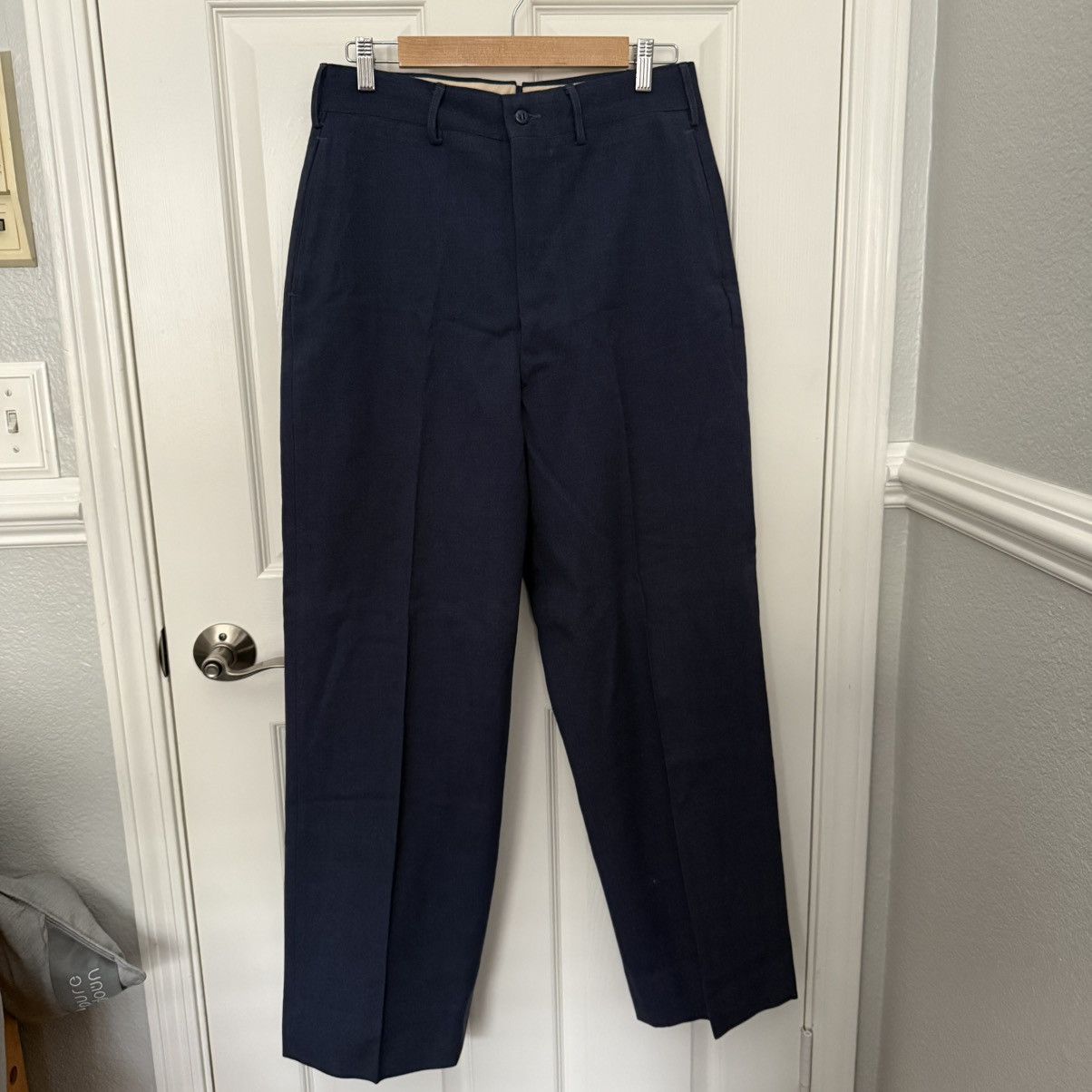 Vintage 1960s Air Force Military Wool Pants Size US 31 - 1 Thumbnail