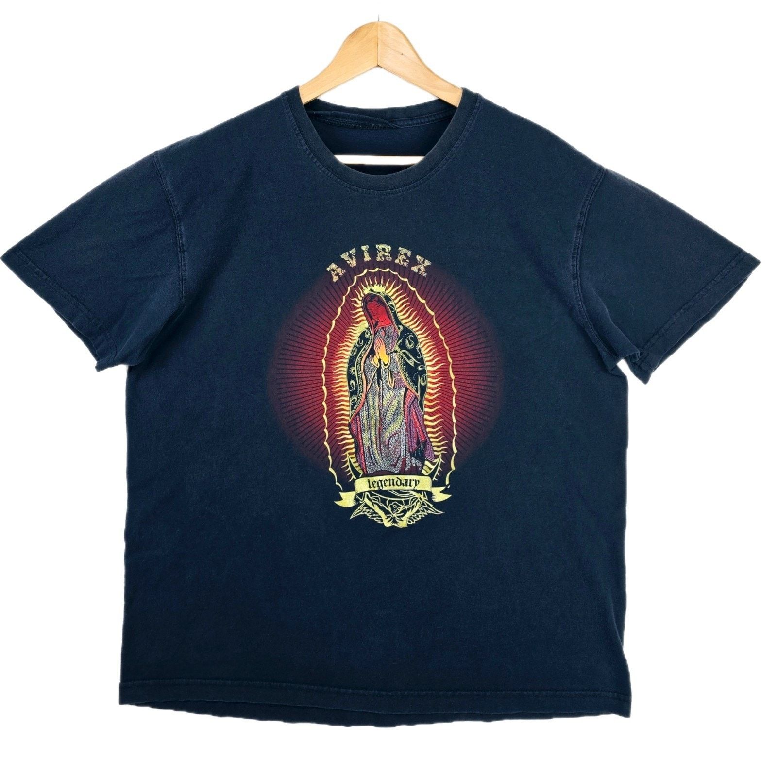 Avirex Vintage Avirex Shirt XL-XXL Virgin Mary Jesse Pinkman 24x28 Size US XL / EU 56 / 4 - 1 Thumbnail
