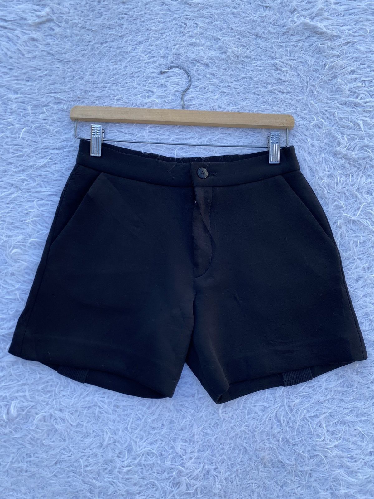 Adidas × Y-3 Rare Adidas x Yohji Yamamoto Y-3 Black Short Pants Size US 27 - 1 Thumbnail