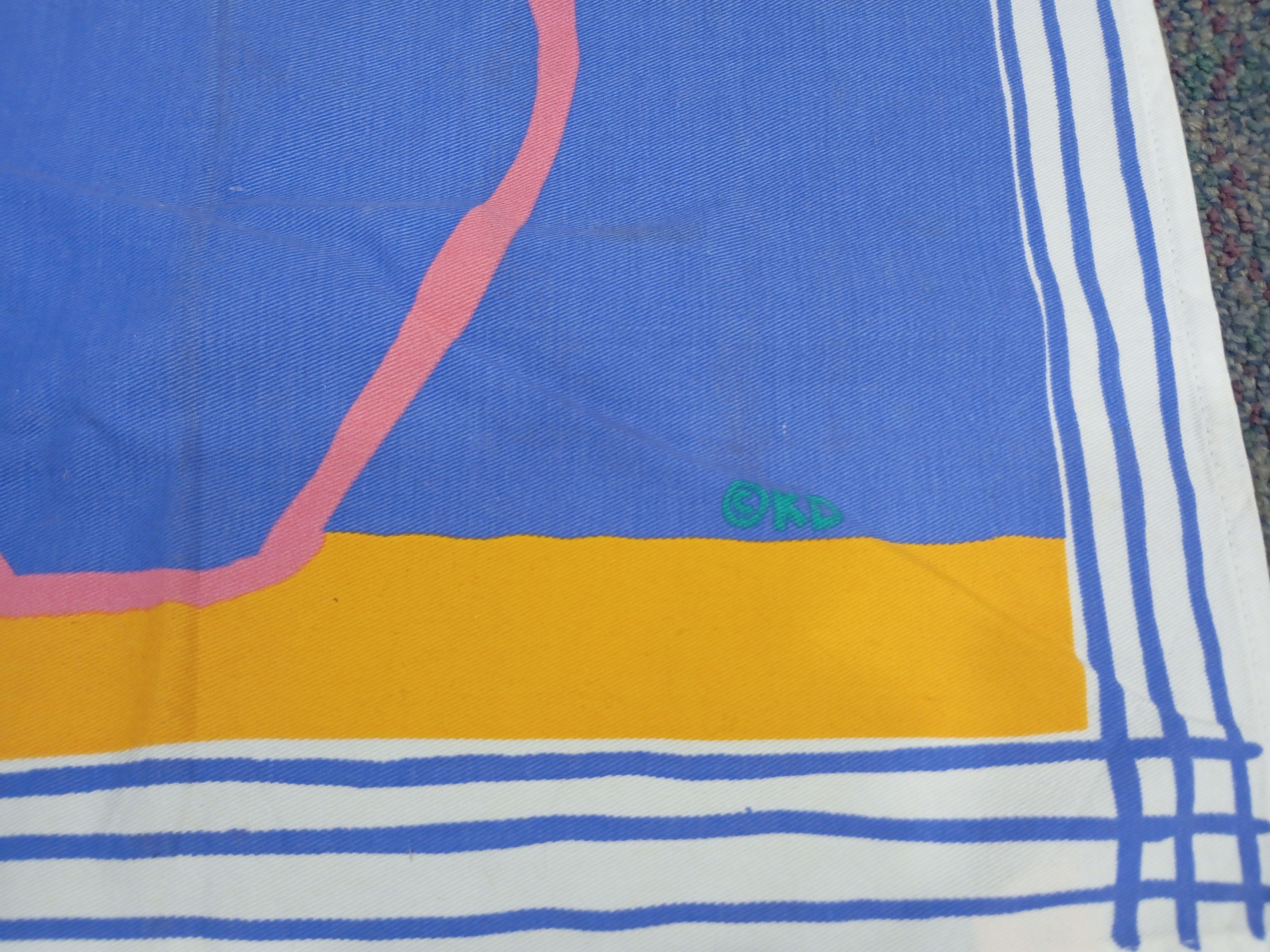 Vintage Vintage Ken Done Australia Bandana Handkerchief Size ONE SIZE - 3 Thumbnail