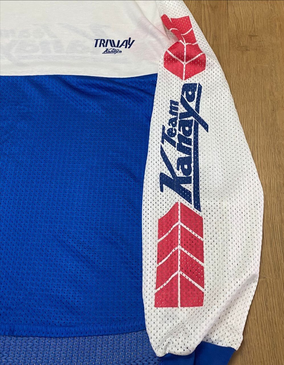Japanese Brand 💥Best Offer💥Vintage Trivay Kanaya Team Motorcycles Racing Size US M / EU 48-50 / 2 - 3 Thumbnail