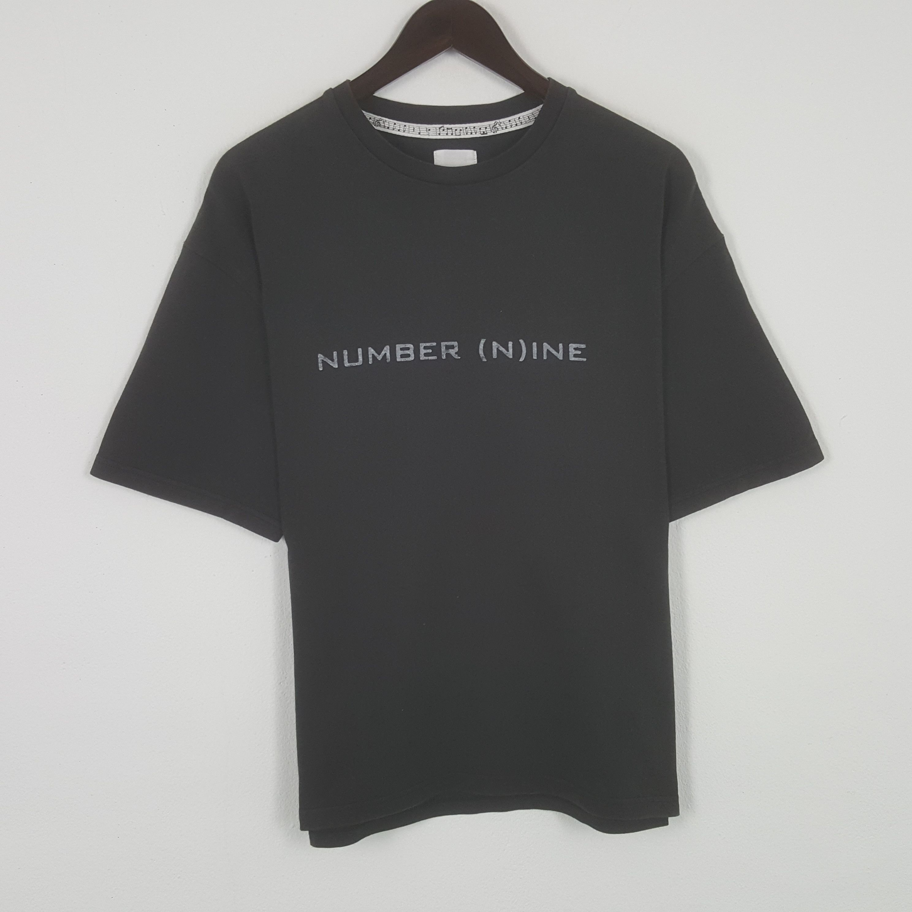 Vintage Number (N)ine Custom Spell Out Design Tshirt