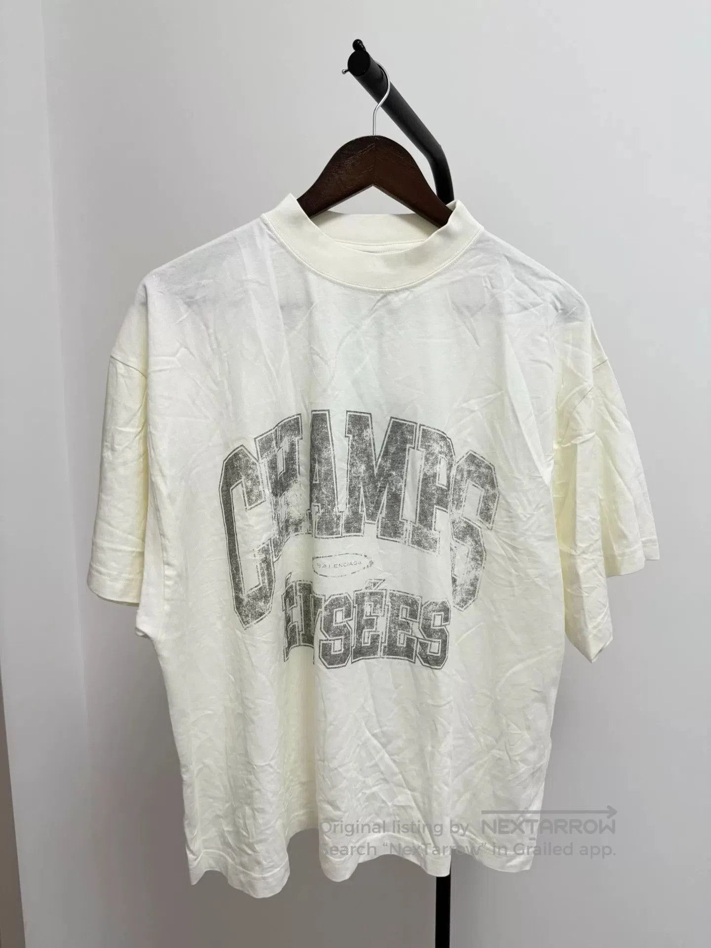 Balenciaga balenciaga vintage champs short sleeve t. Size S / US 4 / IT 40 - 1 Thumbnail
