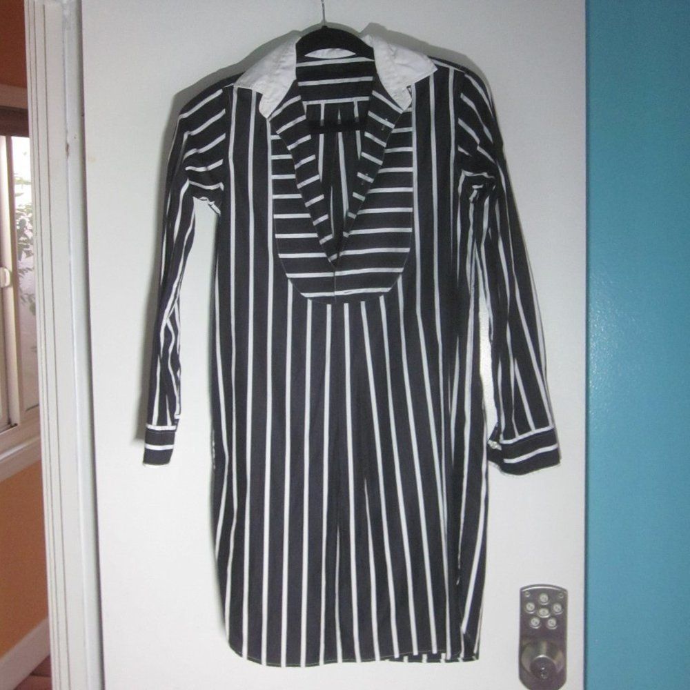 Ralph Lauren Polo Ralph Lauren Womens Cotton Dress Black Stripe Size 2 Size XS / US 0-2 / IT 36-38 - 12 Thumbnail
