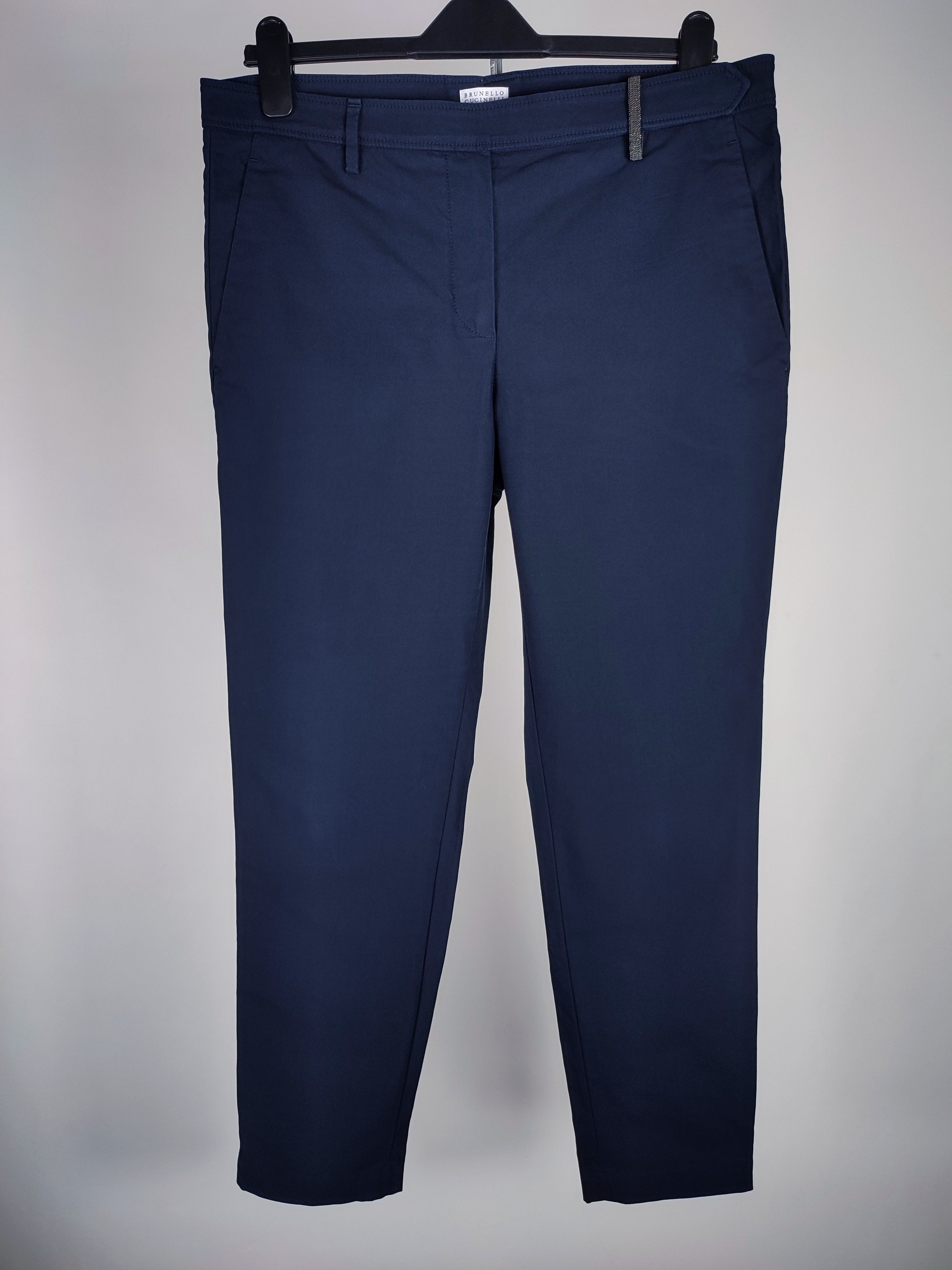 Brunello Cucinelli Brunello Cucinelli Monolithic Chain Casual Pants Size 32" / US 10 / IT 46 - 2 Thumbnail