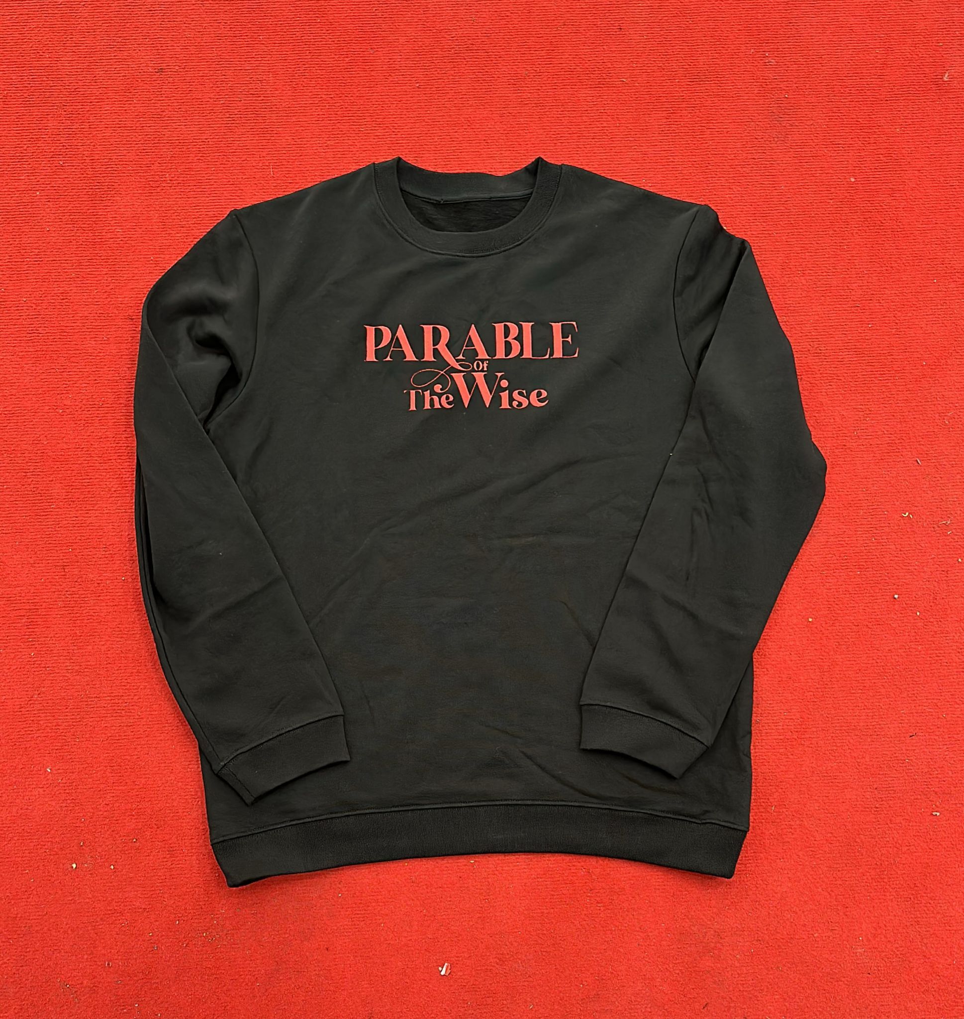 Raf Simons CC000021 Paranle Of The Wise Sweatshirt in Black Size US XL / EU 56 / 4 - 2 Thumbnail