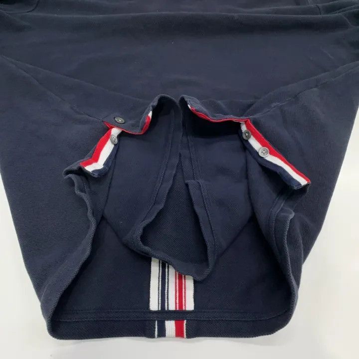 Thom Browne Thom Browne Navy Striped Cotton Short Sleeve T-shirt -2507 Size US L / EU 52-54 / 3 - 4 Thumbnail