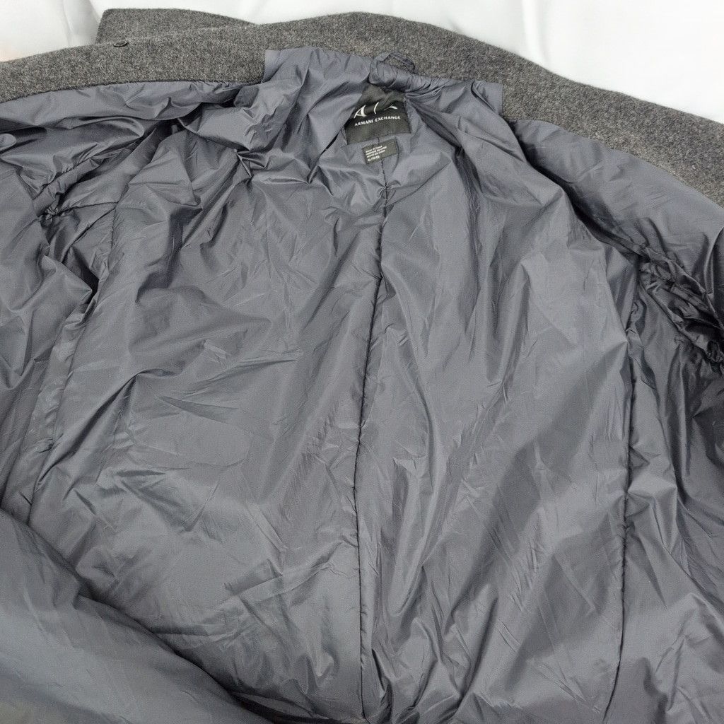 Armani Exchange Men's Armani Exchange Wool Blend Insulated Coat XL Size US XL / EU 56 / 4 - 4 Thumbnail