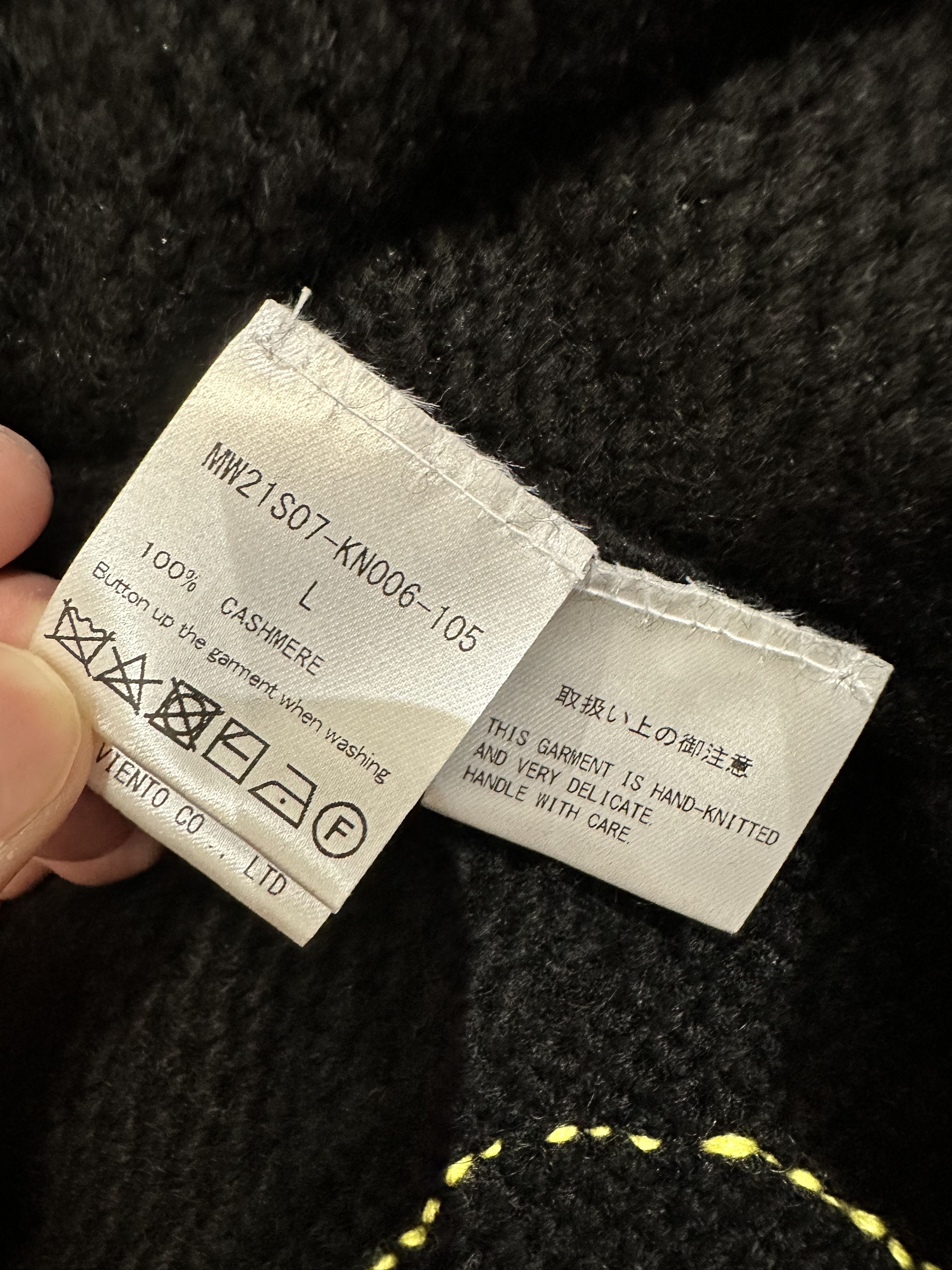 Mastermind Japan Mastermind Japan - Cashmere Skull Cardigan Size US L / EU 52-54 / 3 - 6 Thumbnail