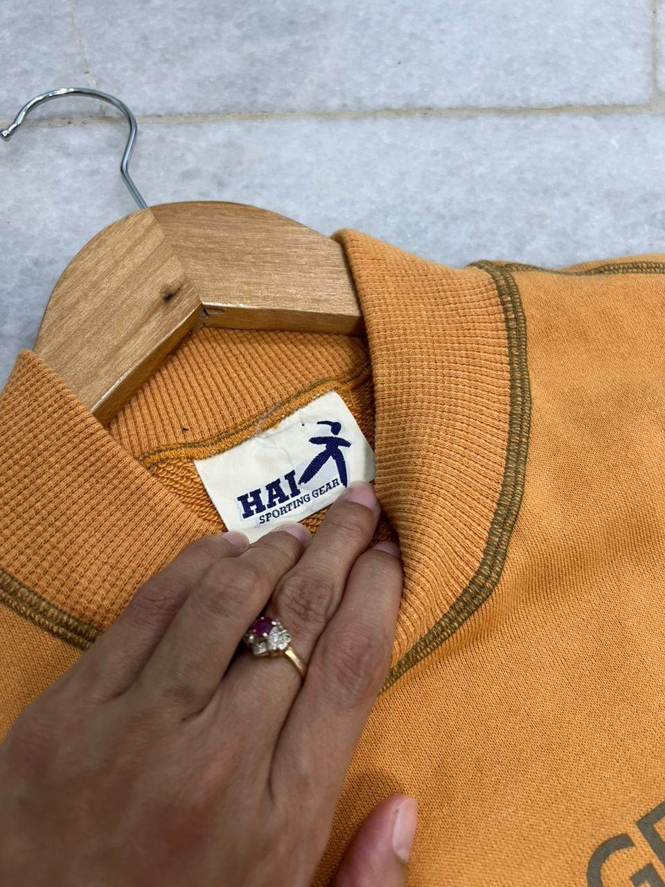 Hai Sporting Gear Vintage Hai Sporting Gear Long Sleeve Shirt Size US M / EU 48-50 / 2 - 7 Thumbnail