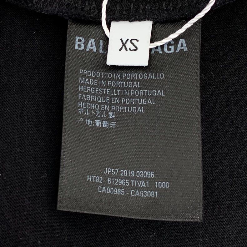 Other Balenciaga Black character print crewneck cotton short sle Size US XS / EU 42 / 0 - 6 Thumbnail