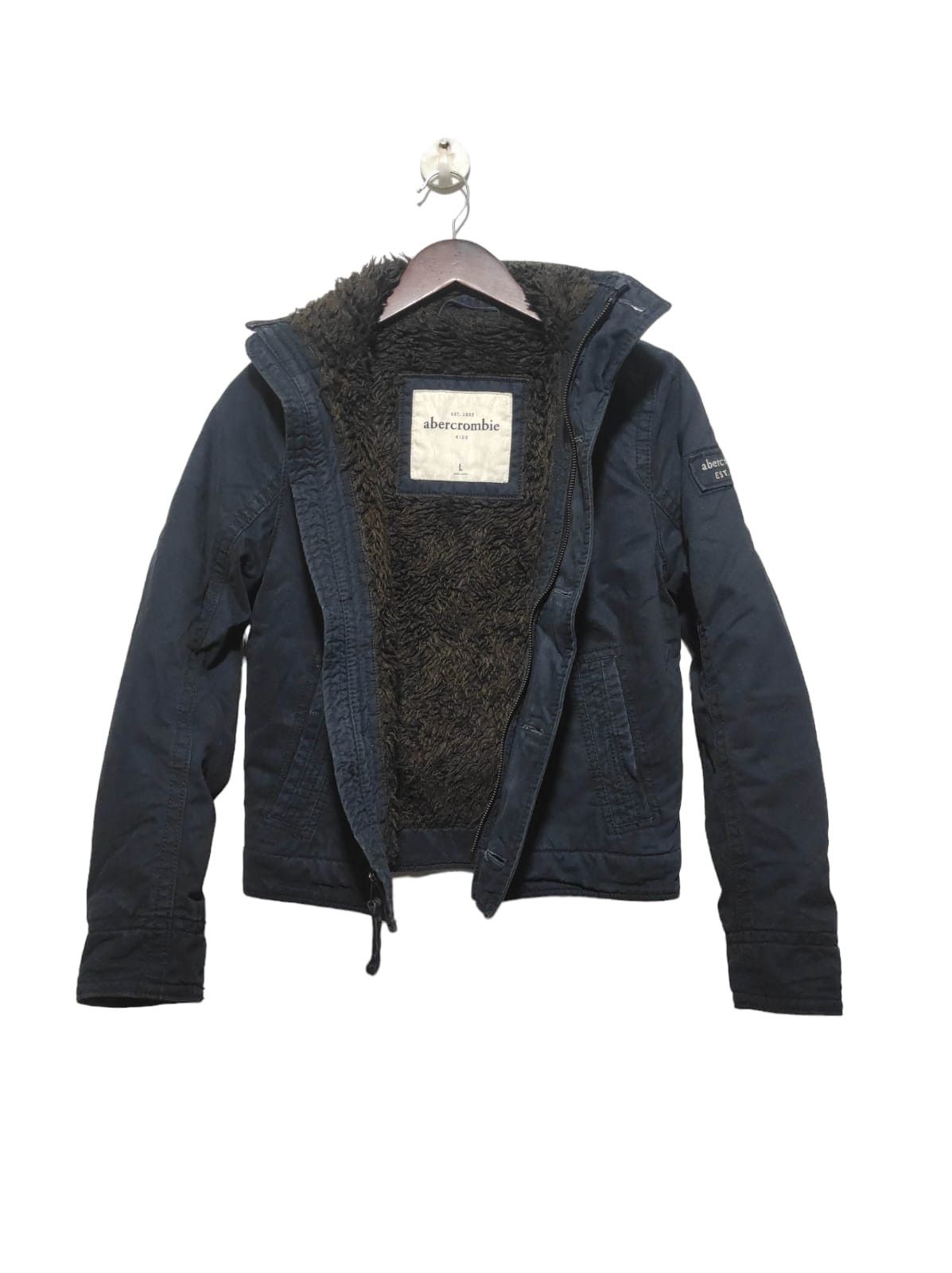 Abercrombie & Fitch Abercrombie & Fitch Kids Sherpa Jacket Size US XS / EU 42 / 0 - 1 Thumbnail