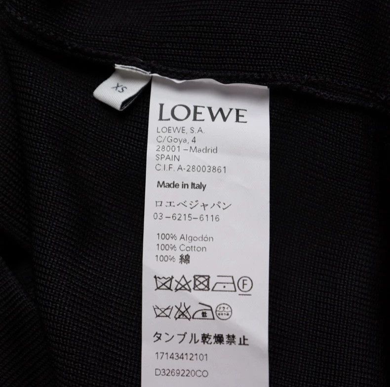 Loewe LOEWE Dark gold tasselled sleeve knit top Size XS / US 0-2 / IT 36-38 - 4 Thumbnail