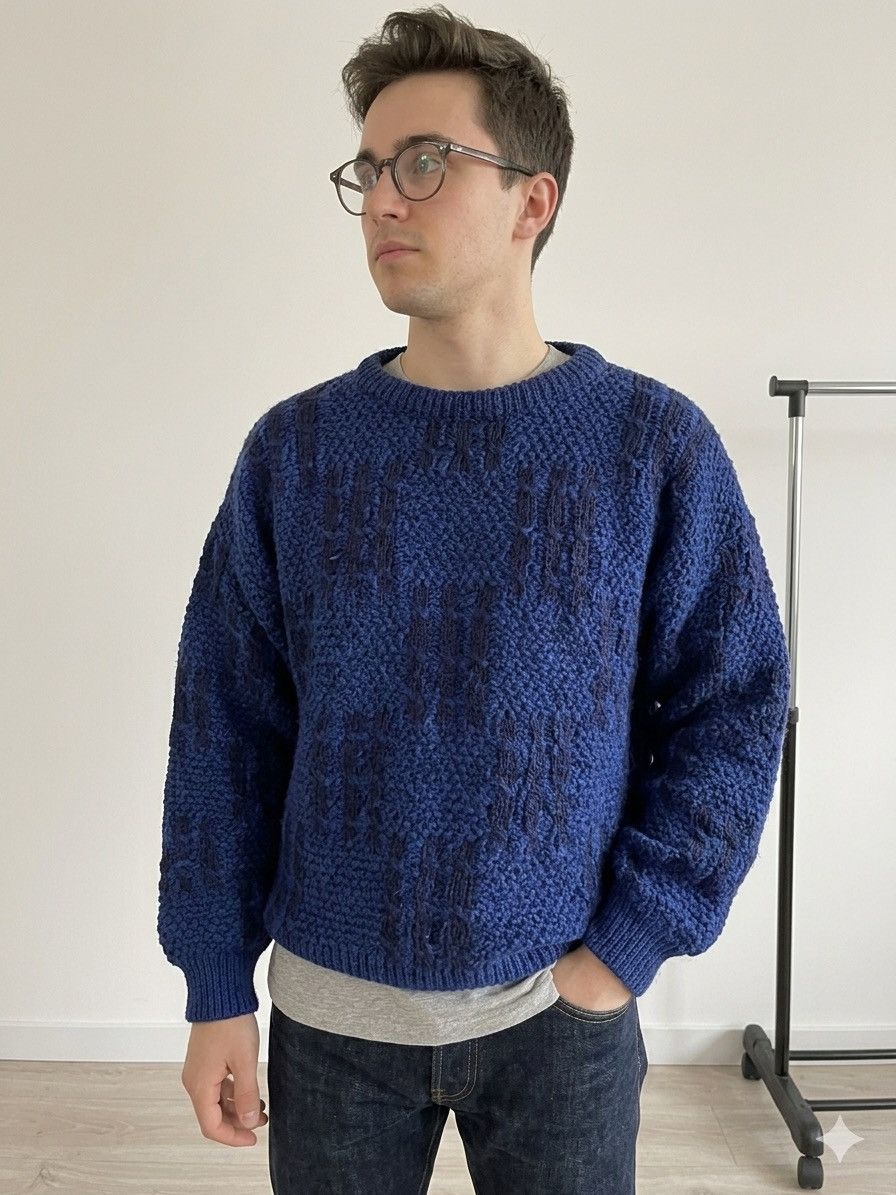 Carraig Donn Vintage Carraig Donn 100% Pure New Wool Sweater Ireland L Size US L / EU 52-54 / 3 - 17 Thumbnail
