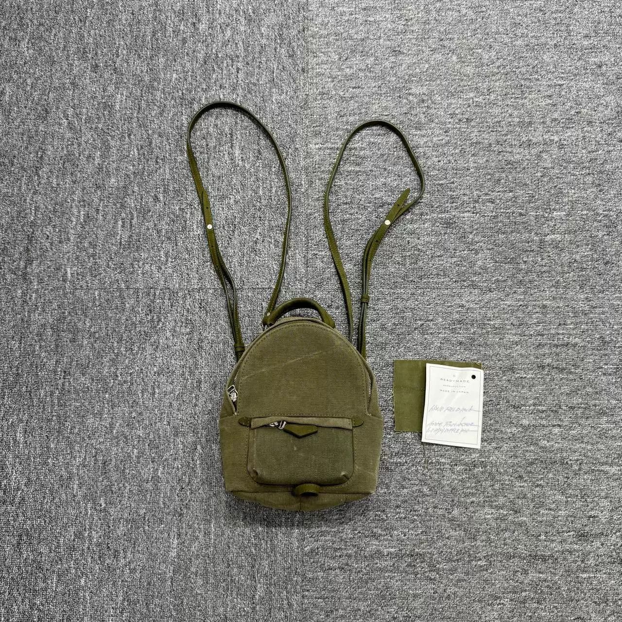 READYMADE Readymade Mini Military Fabric Backpack Size ONE SIZE - 1 Thumbnail