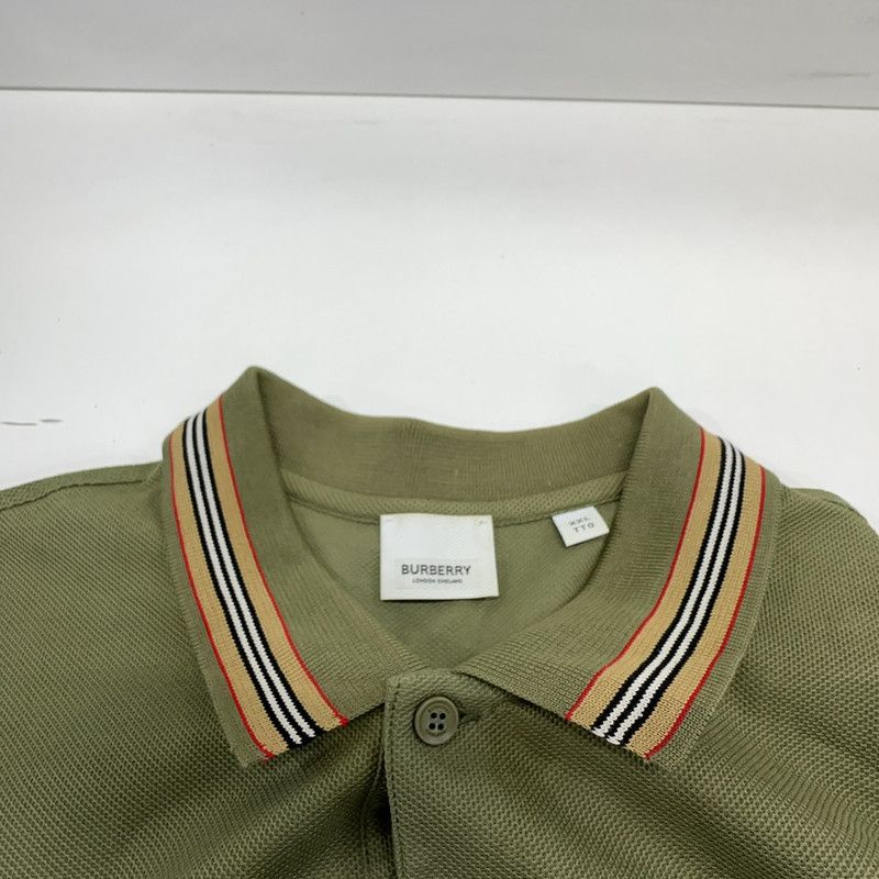 Burberry Burberry FW21 Logo Stripe Short Sleeve Polo Shirt 0079 Size US XXL / EU 58 / 5 - 1 Thumbnail