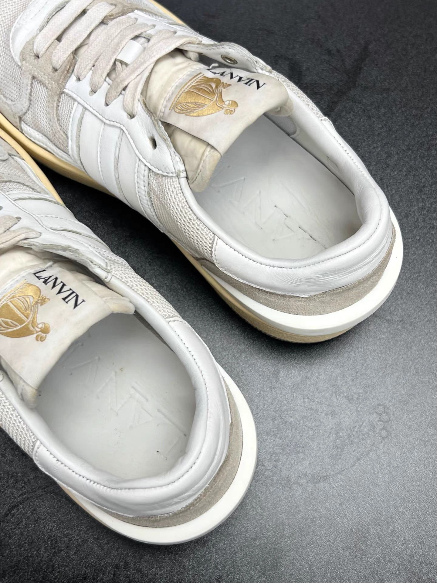 Lanvin Lanvin Clay Low-Top Sneakers K15 Size US 6 / EU 39 - 4 Thumbnail