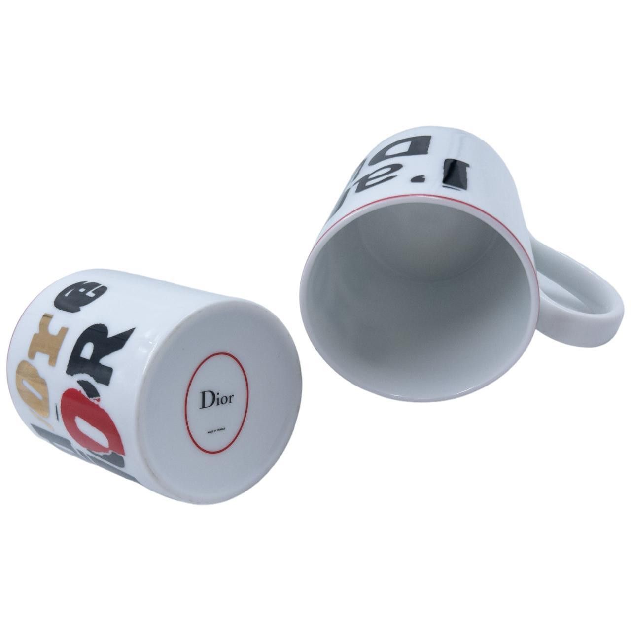 Dior Vintage Dior J'adore Double Mug Set Size ONE SIZE - 3 Thumbnail