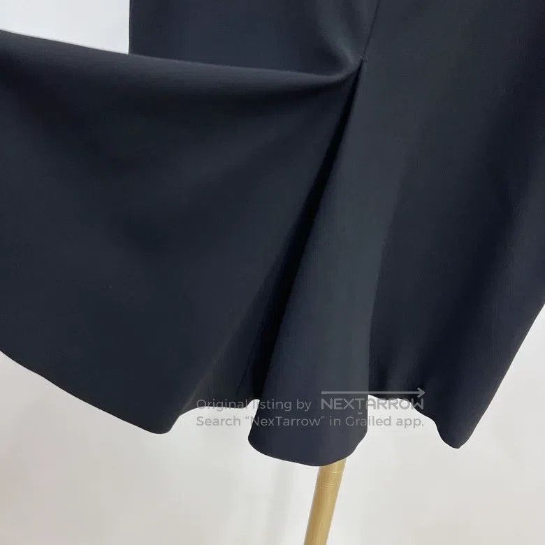 Alexander McQueen Alexander Mcqueen Black hip wrap skirt Size 25" / US 0 / IT 36 - 4 Thumbnail
