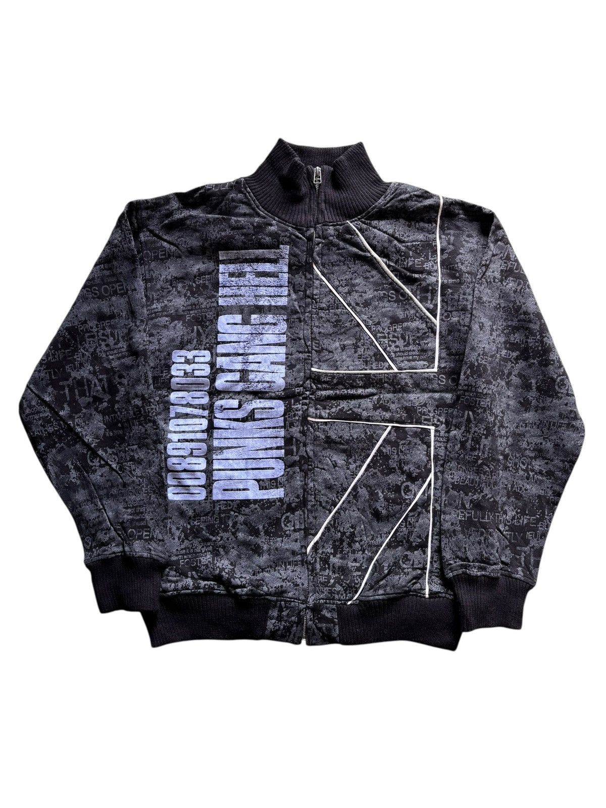 20471120 🔥PUNK GANG HELL 20471120 Lgb Style Poem Sweater Jacket Size US M / EU 48-50 / 2 - 2 Thumbnail