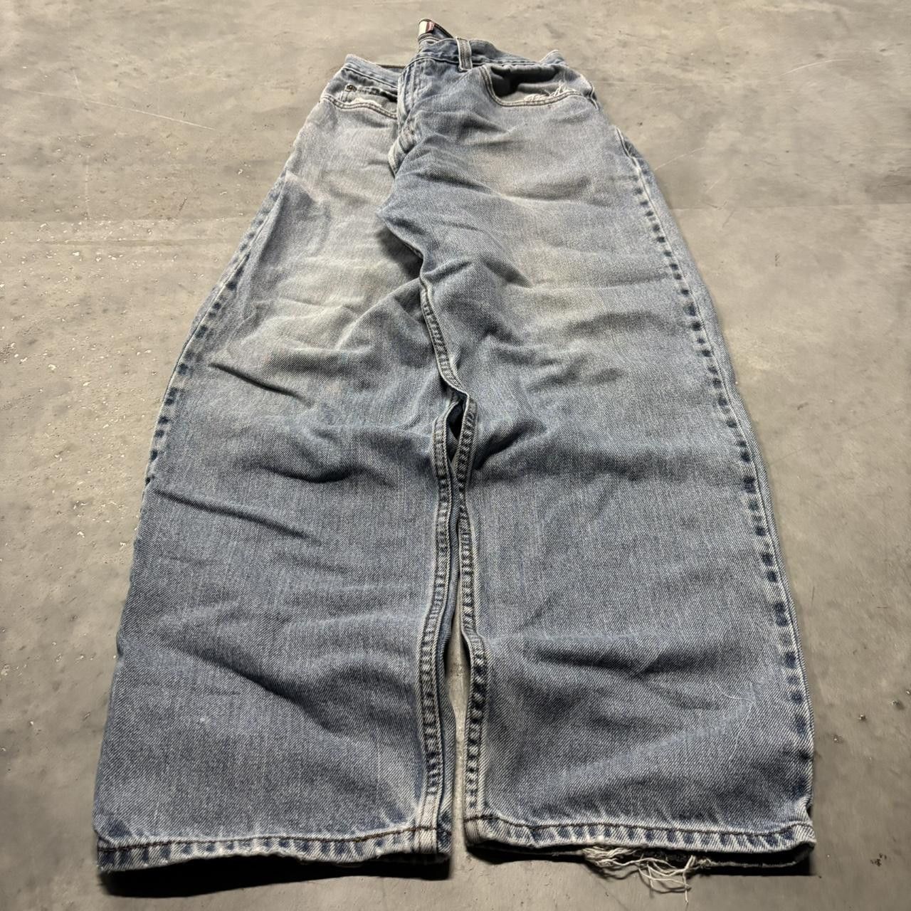 Levi's × Vintage Crazy Vintage Y2K/2000s Baggy Light Wash Levis Denim Jeans! Size US 36 / EU 52 - 3 Thumbnail