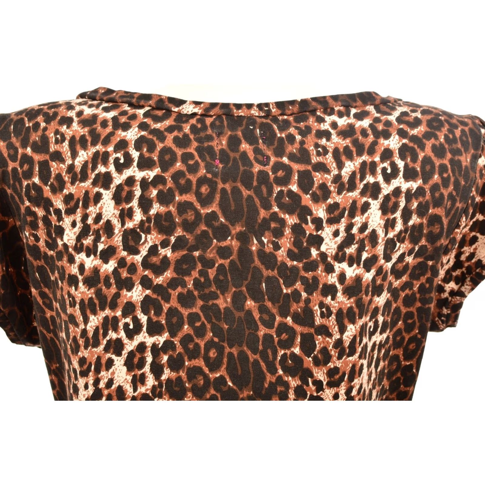 Tripp NYC Tripp NYC Daang Goodman Leopard Leo Mini Dress Made in USA Size L Brown Mini Dress Womens L Leopard Leo 90s Inspired Size L / US 10 / IT 46 - 6 Thumbnail
