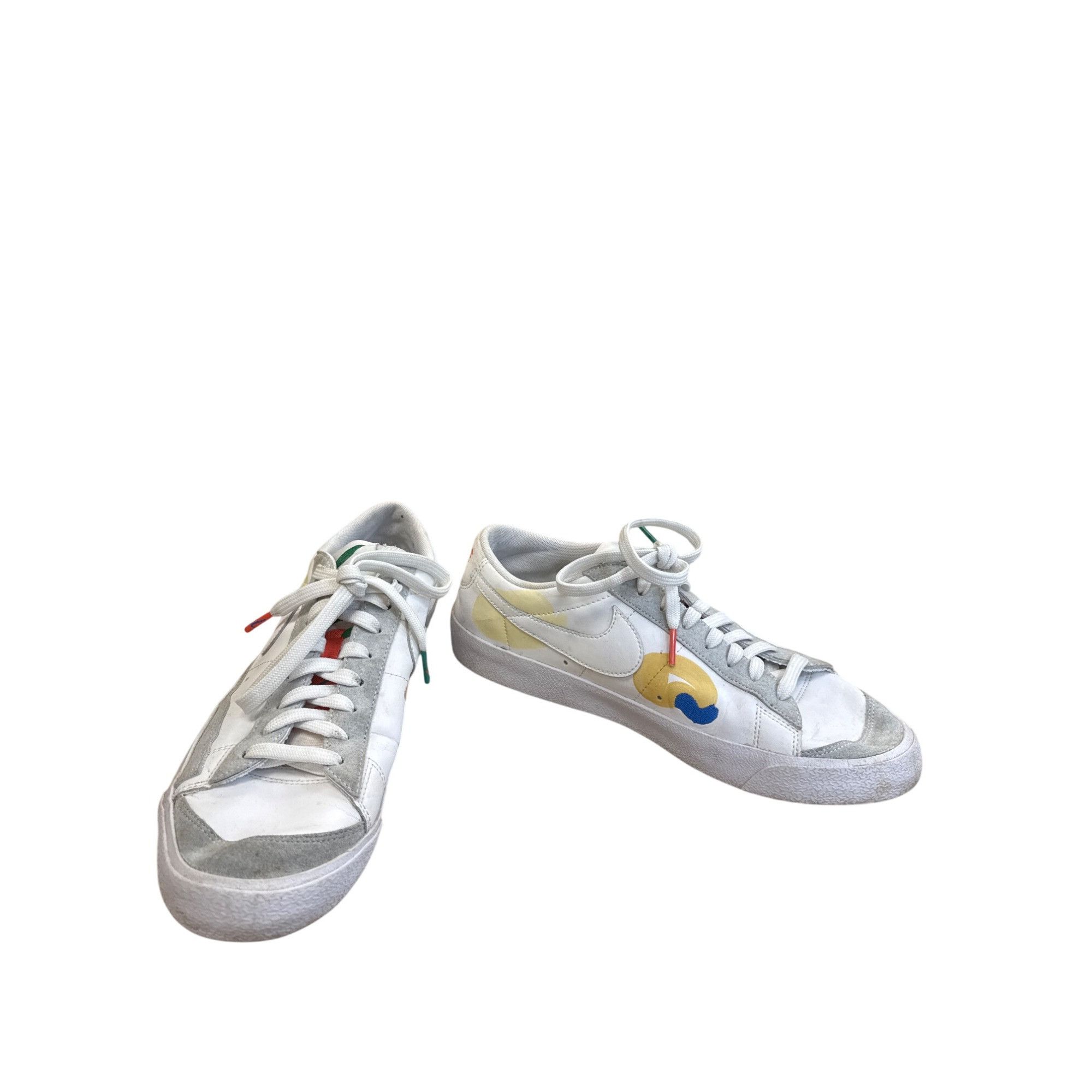Nike Nike Flyleather Blazer Low Mayumi Yamase Mens Sneakers White Size US 9.5 / EU 42-43 - 1 Thumbnail