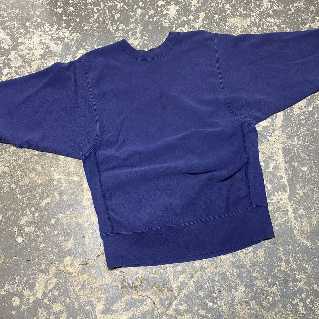 Vintage Vintage Navy Johnstown Reverse Weave Crewneck Sweatshirt 80s Size US L / EU 52-54 / 3 - 8 Thumbnail
