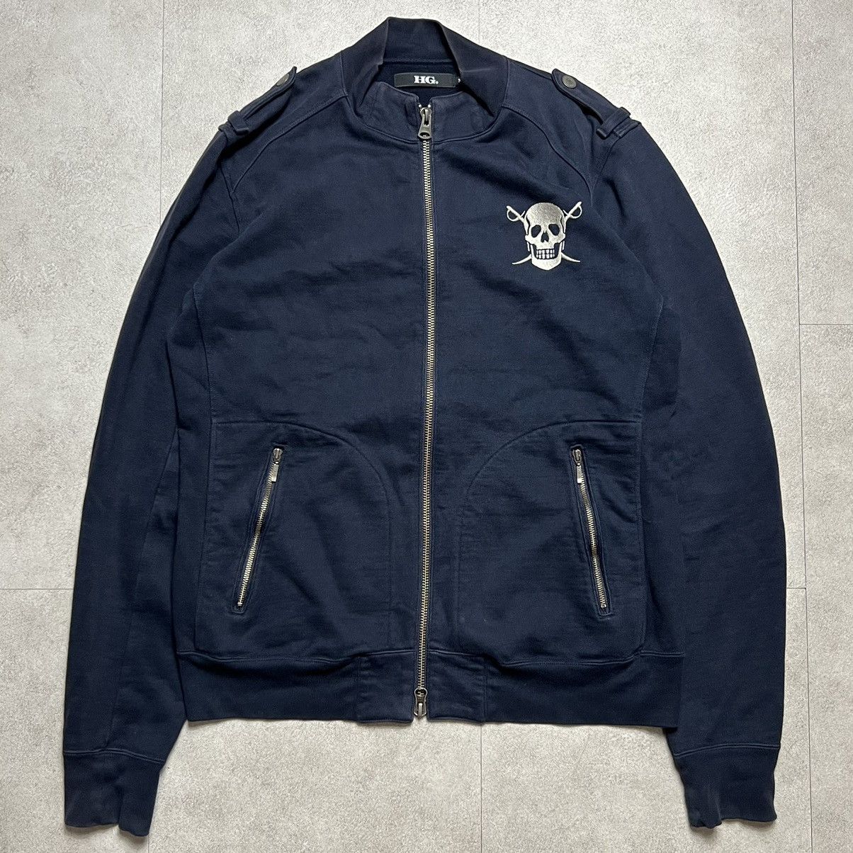 Hysteric Glamour Hysteric Glamour Skull Military Zip Jacket Size US M / EU 48-50 / 2 - 1 Thumbnail
