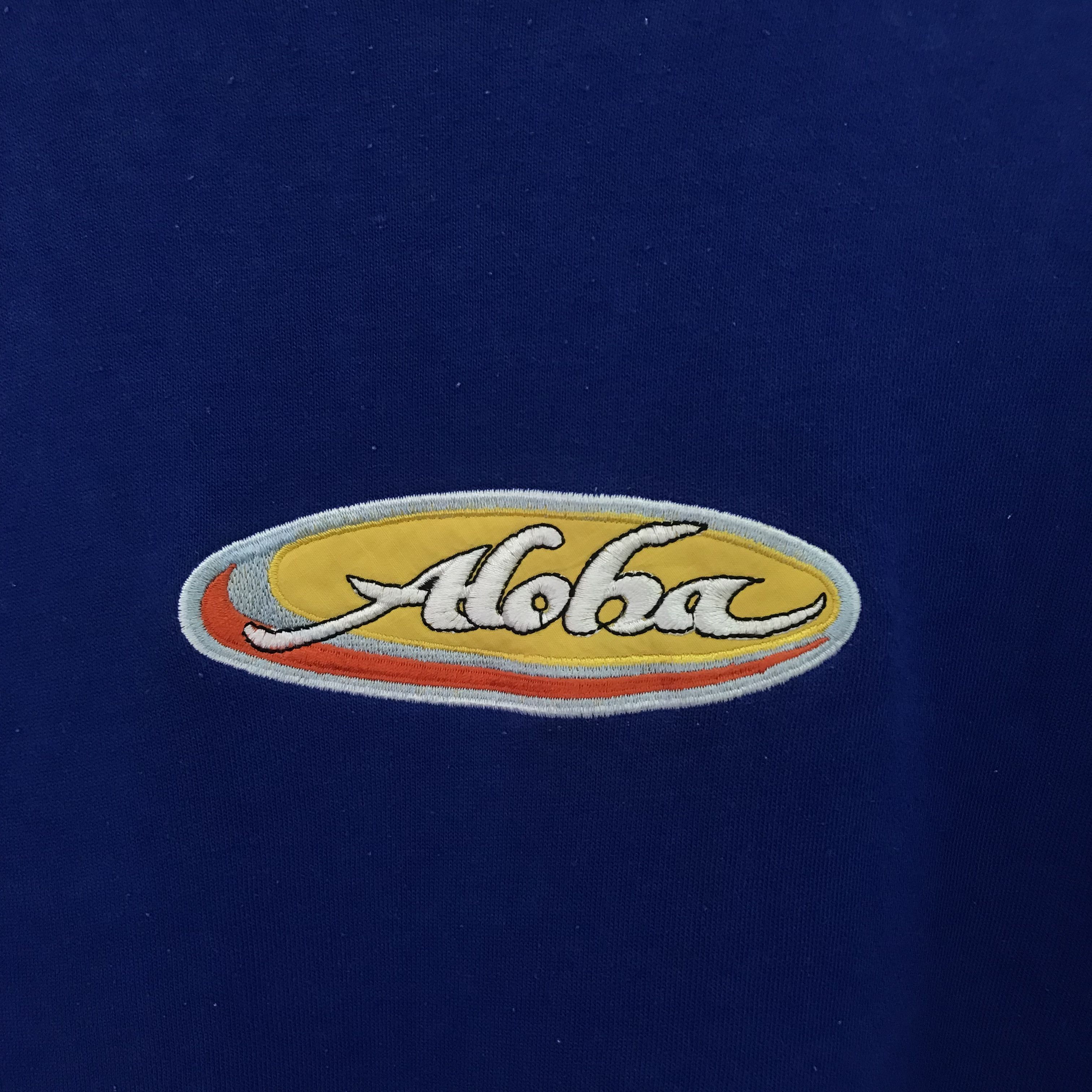 Vintage Vintage 90's Aloha Blue Sweatshirt Medium - 631 Size US M / EU 48-50 / 2 - 4 Thumbnail