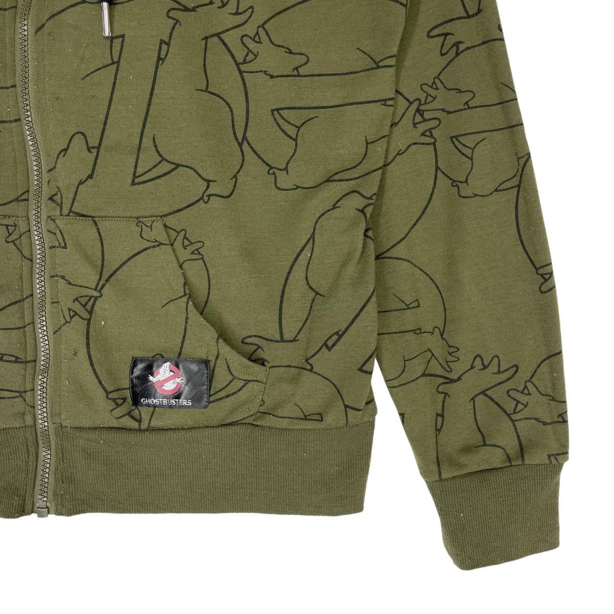 Other Ghost Buster Overprint Hoodie Green Size US M / EU 48-50 / 2 - 5 Thumbnail