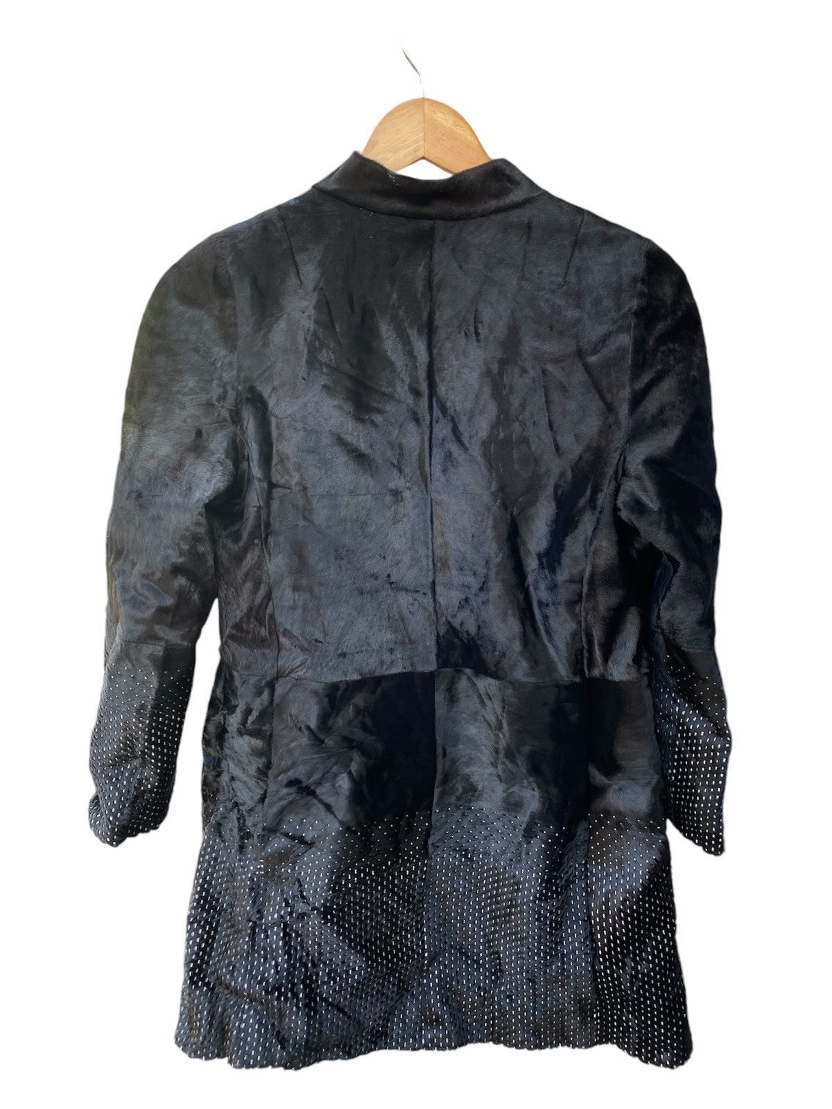 Armani Giorgio Armani Cow Leather Trechcoat Size S / US 4 / IT 40 - 2 Thumbnail