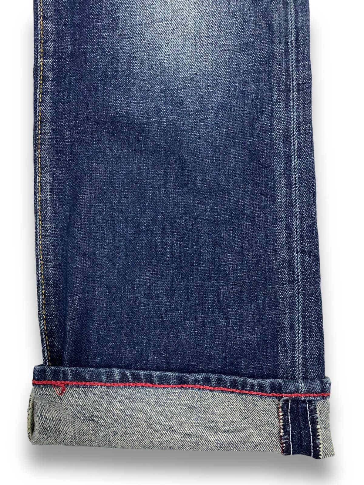 Tommy Hilfiger Tommy Hilfiger Blue Wash Straight Leg Distressed Jeans Size US 32 / EU 48 - 10 Thumbnail