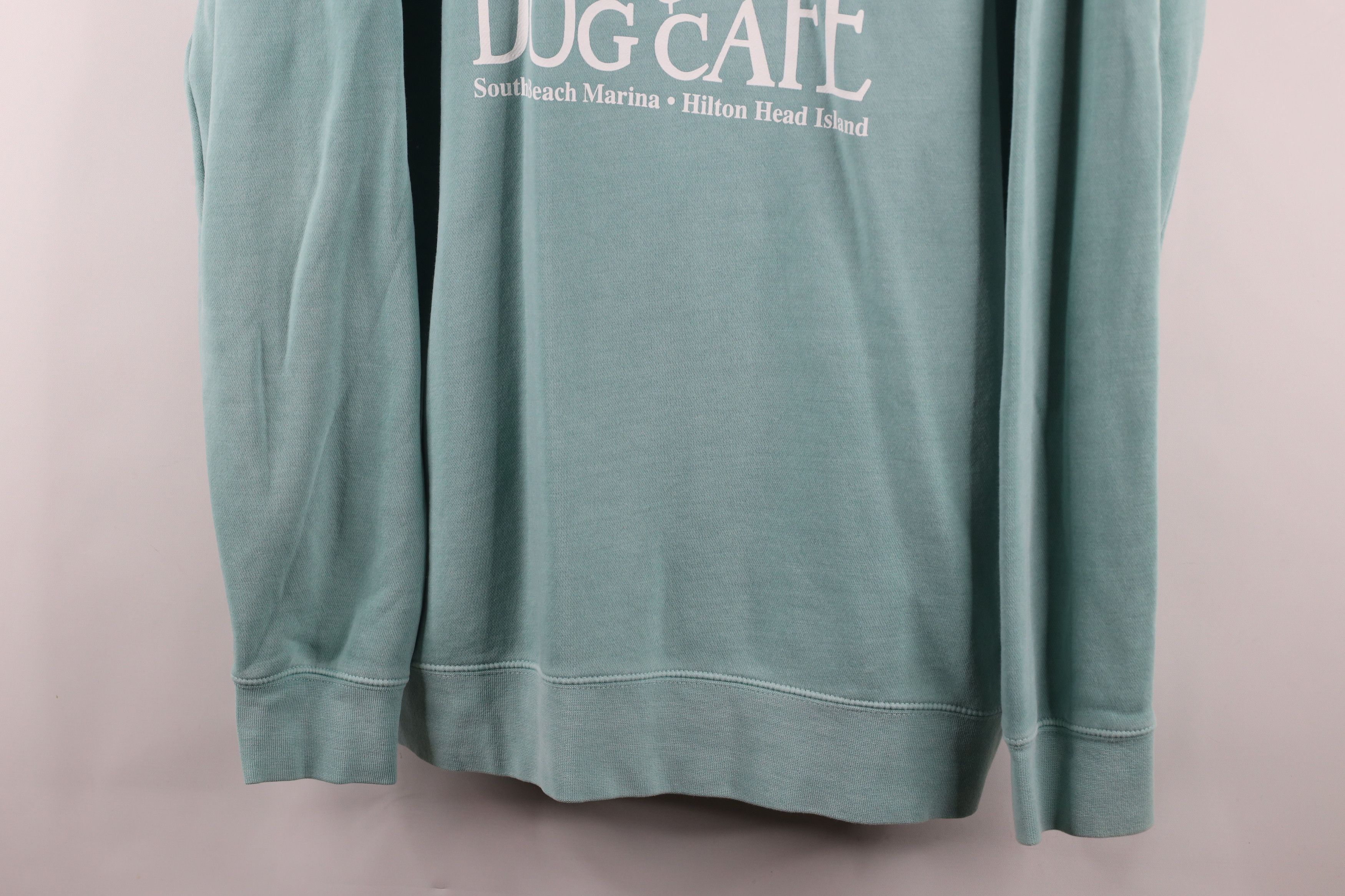Vintage Vintage 90s Stonewash The Salty Dog Cafe Crewneck Sweatshirt Size US XL / EU 56 / 4 - 3 Thumbnail