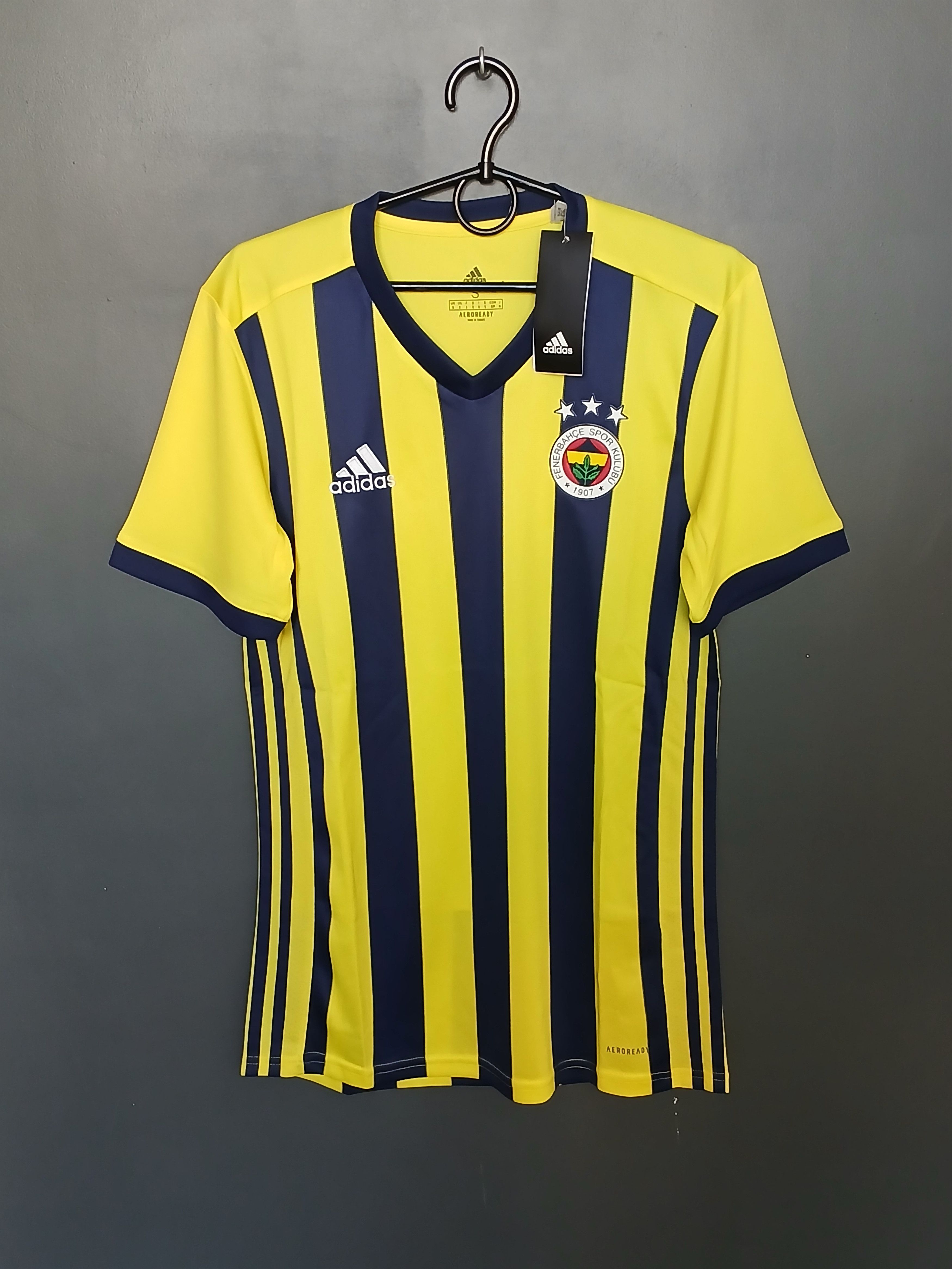 Adidas New Fenerbahce 2020/2021 Home Football Jersey T-Shirt Size US M / EU 48-50 / 2 - 1 Thumbnail