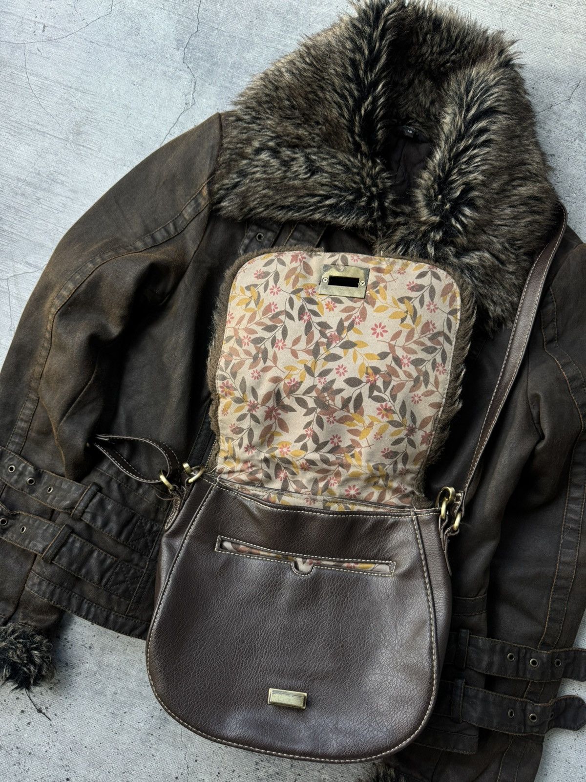 Hysteric Glamour Miss Sixty Y2K Hysteric Glamour Style Faux Fur Bag Size ONE SIZE - 3 Thumbnail