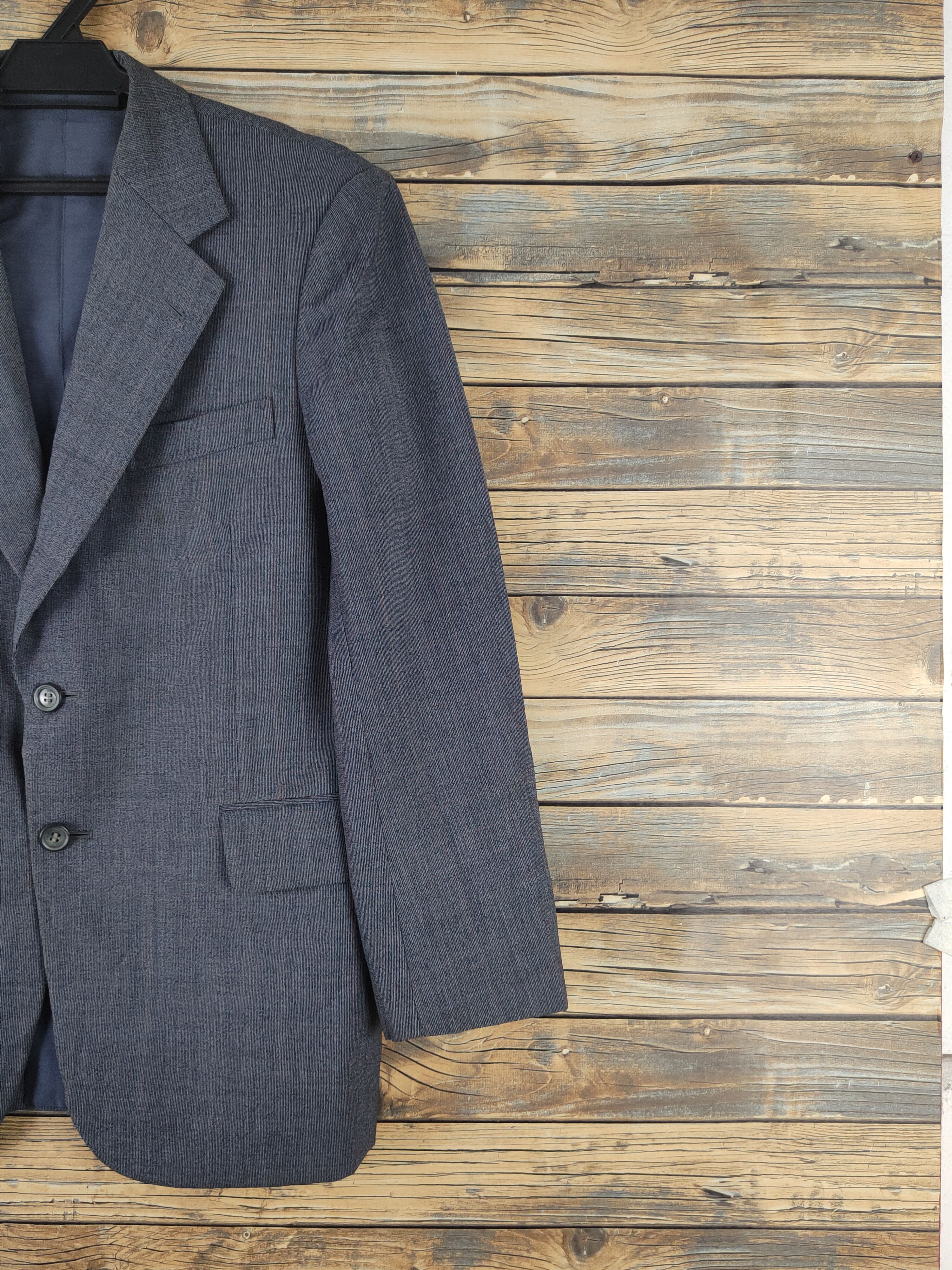 Vintage Vintage 🔥 Peel Man Dark Gray Blazers Size US M / EU 48-50 / 2 - 6 Thumbnail